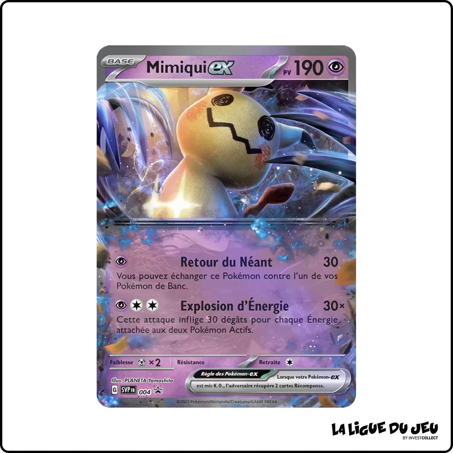 Promo - Pokemon - Écarlate et Violet Promo - Mimiqui-ex SV004