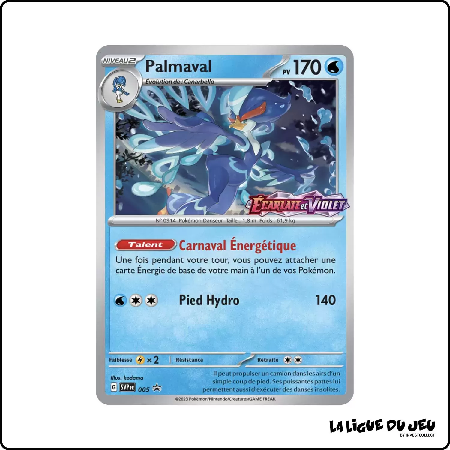 Promo - Pokemon - Écarlate et Violet Promo - Palmaval SV005