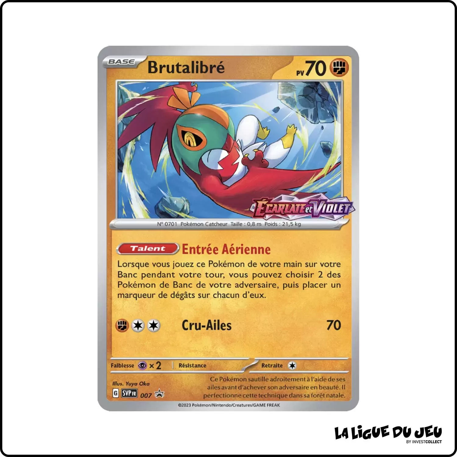 Promo - Pokemon - Écarlate et Violet Promo - Brutalibré SV007