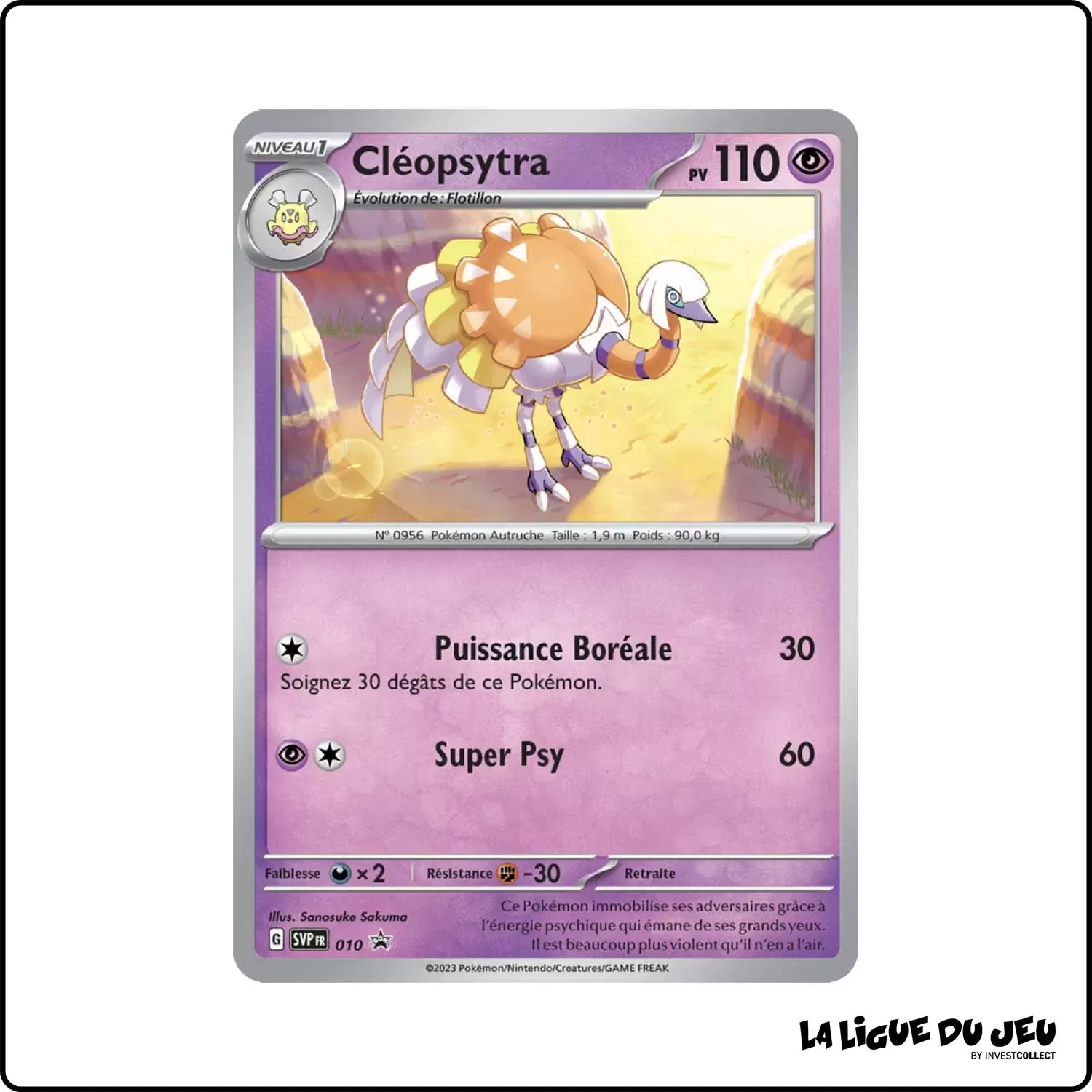 Promo - Pokemon - Écarlate et Violet Promo - Cléopsytra SV010