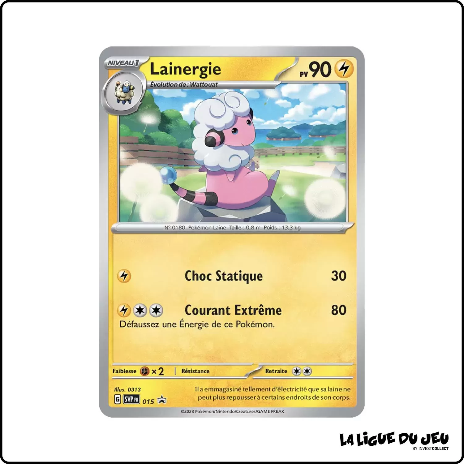 Promo - Pokemon - Écarlate et Violet Promo - Lainergie SV015