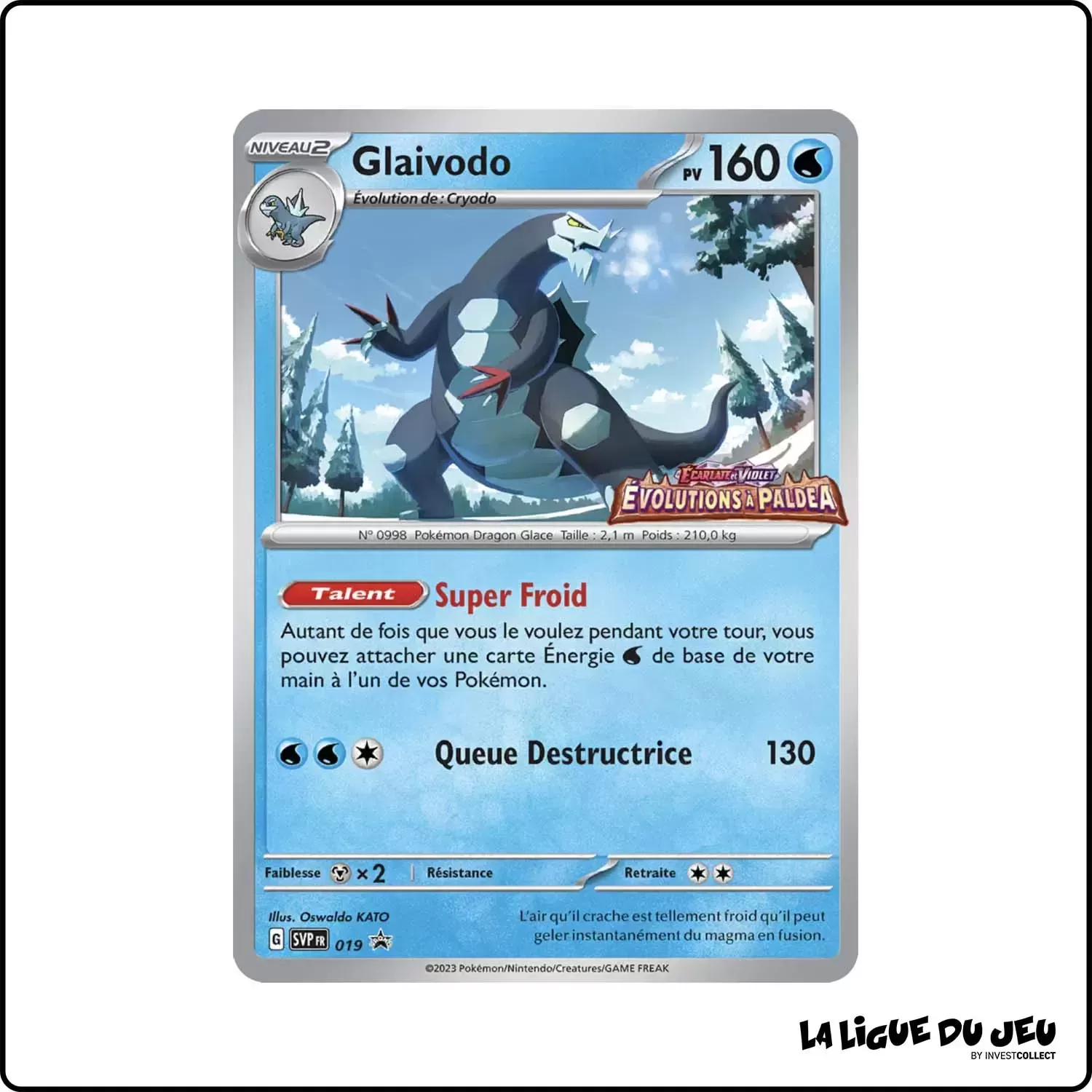 Promo - Pokemon - Écarlate et Violet Promo - Glaivodo SV019