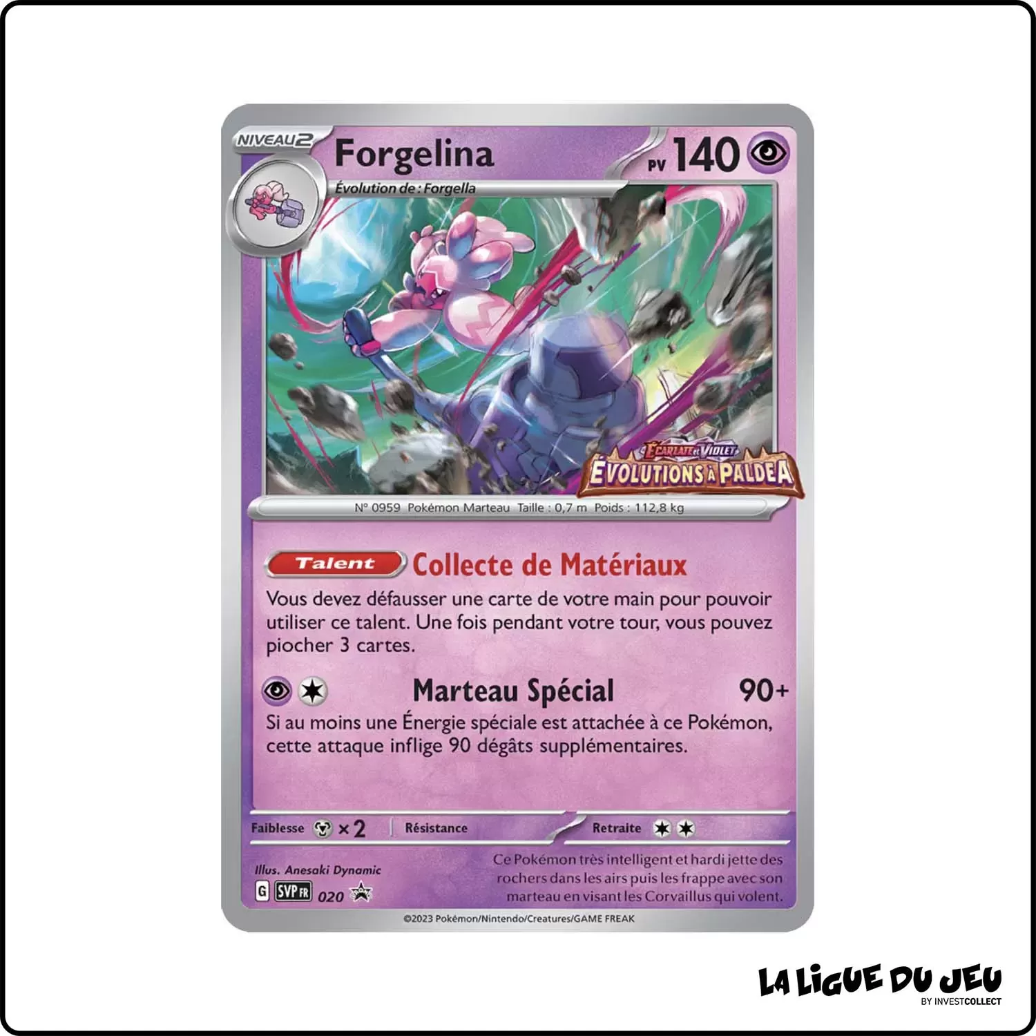 Promo - Pokemon - Écarlate et Violet Promo - Forgelina SV020