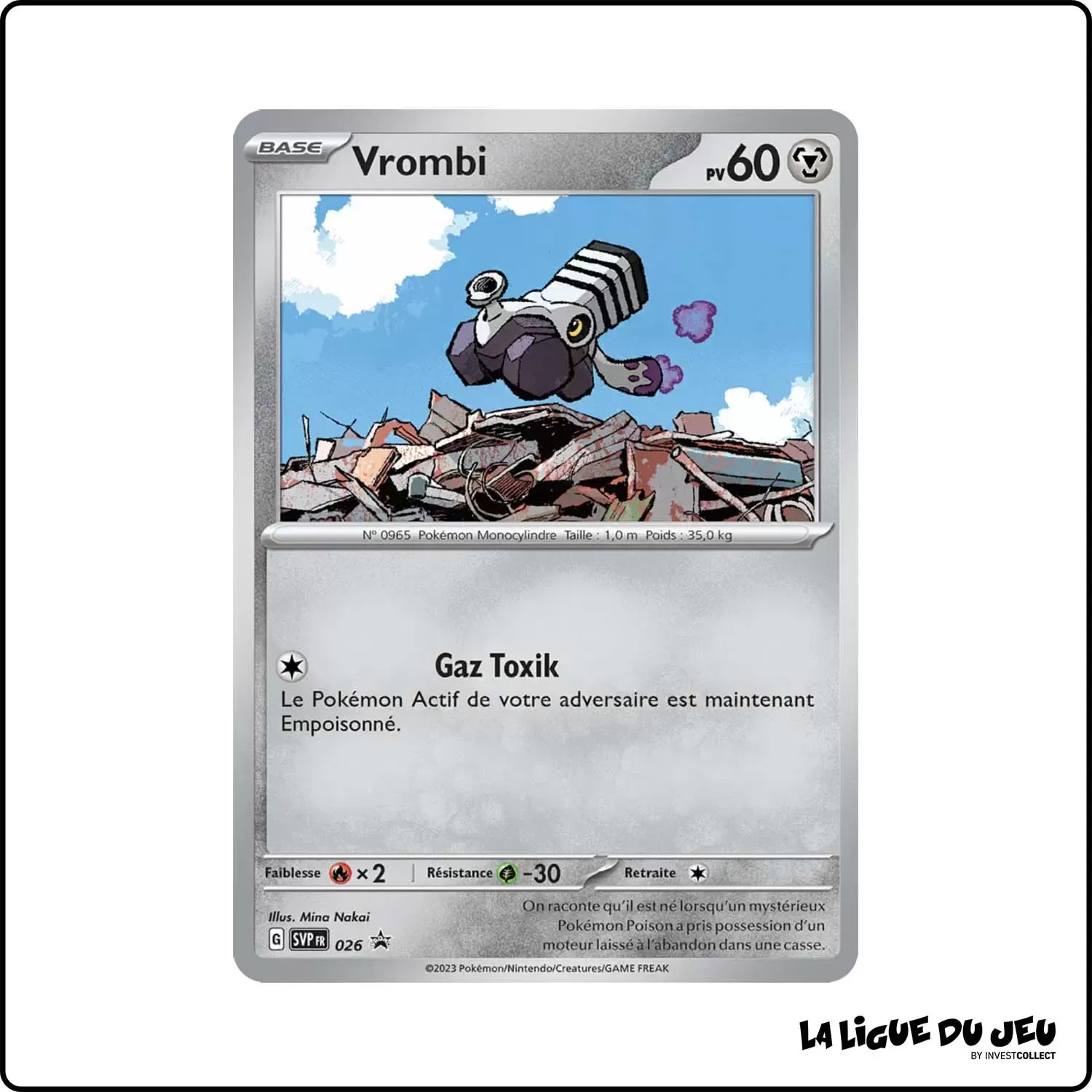 Promo - Pokemon - Écarlate et Violet Promo - Vrombi SV026