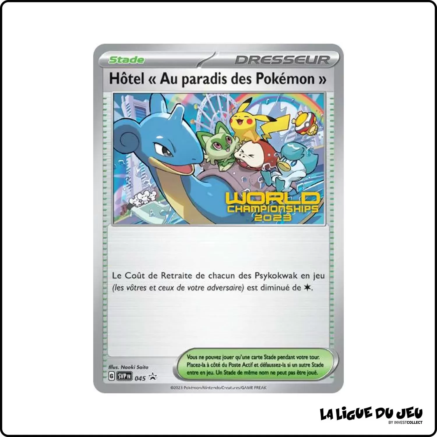 Promo - Pokemon - Écarlate et Violet Promo - Hôtel « Au paradis des Pokémon » SV045