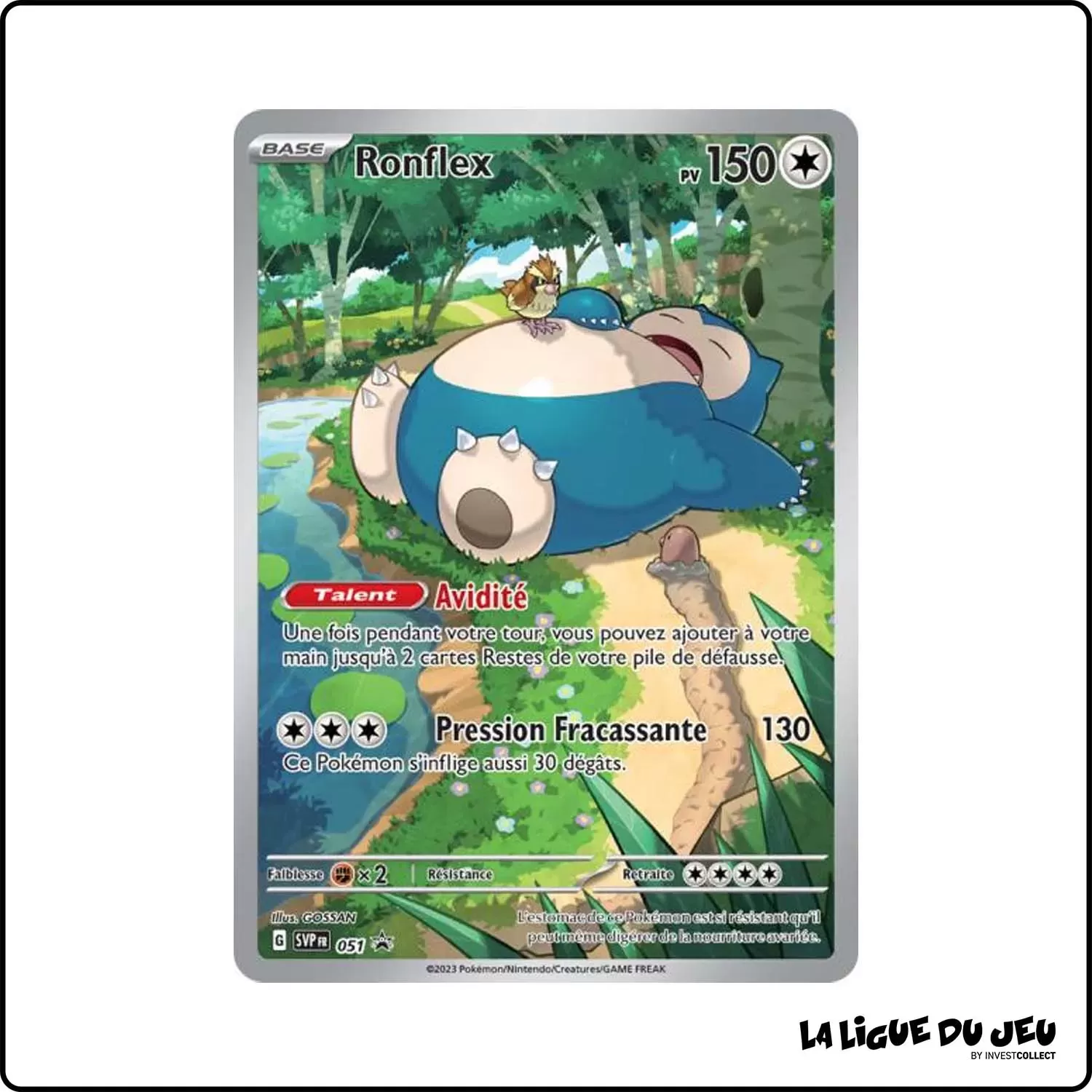 Promo - Pokemon - Écarlate et Violet Promo - Ronflex SV051