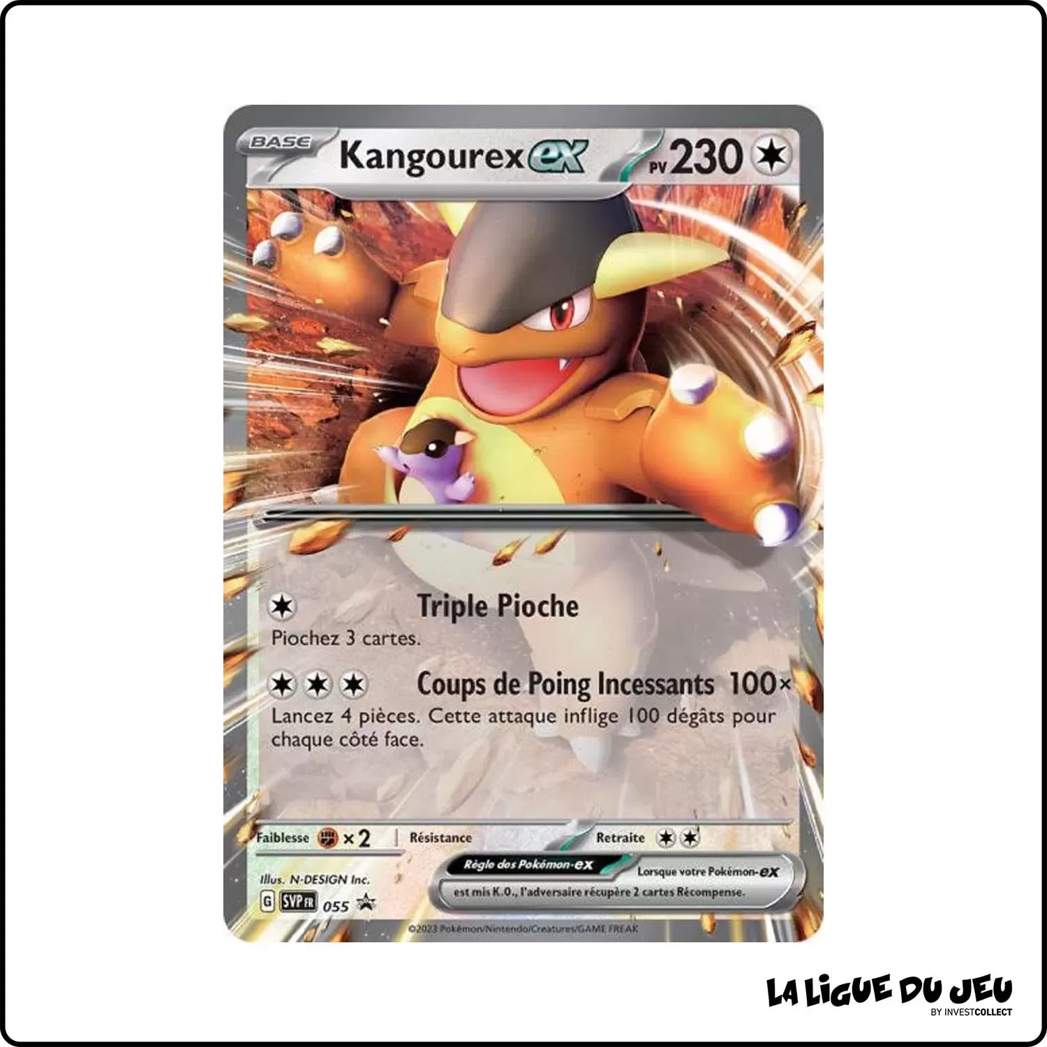 Promo - Pokemon - Écarlate et Violet Promo - Kangourex-ex SV055