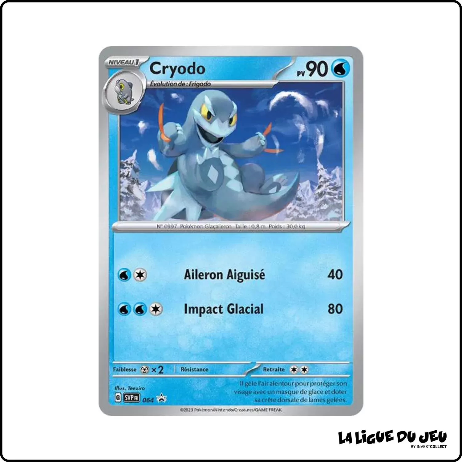 Promo - Pokemon - Écarlate et Violet Promo - Cryodo SV064