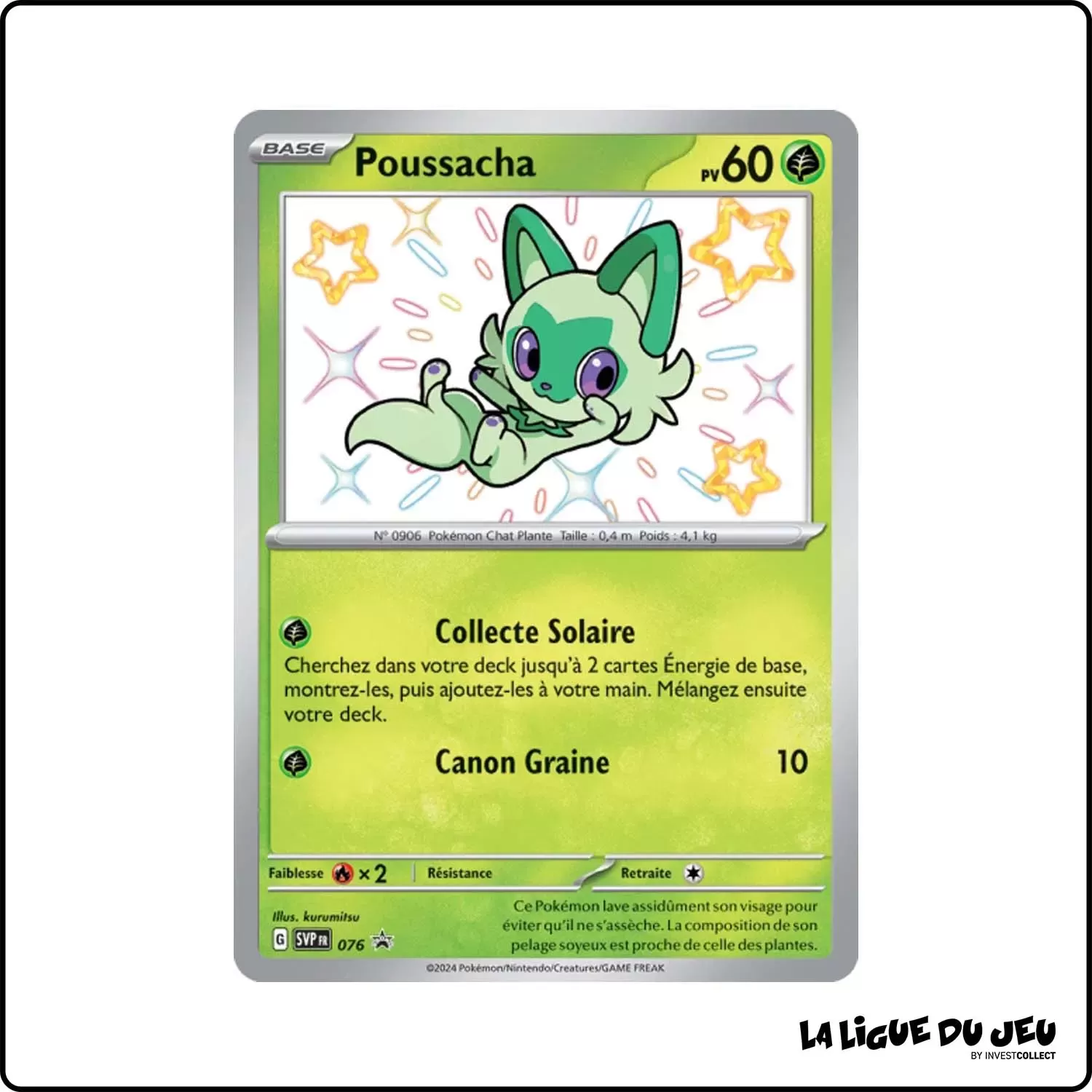 Promo - Pokemon - Écarlate et Violet Promo - Poussacha SV076