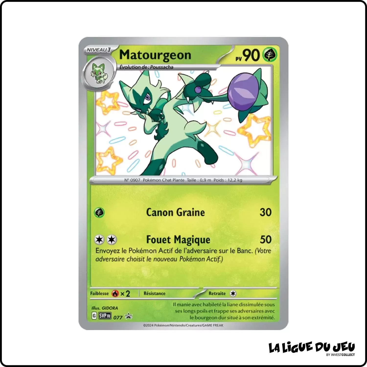 Promo - Pokemon - Écarlate et Violet Promo - Matourgeon SV077