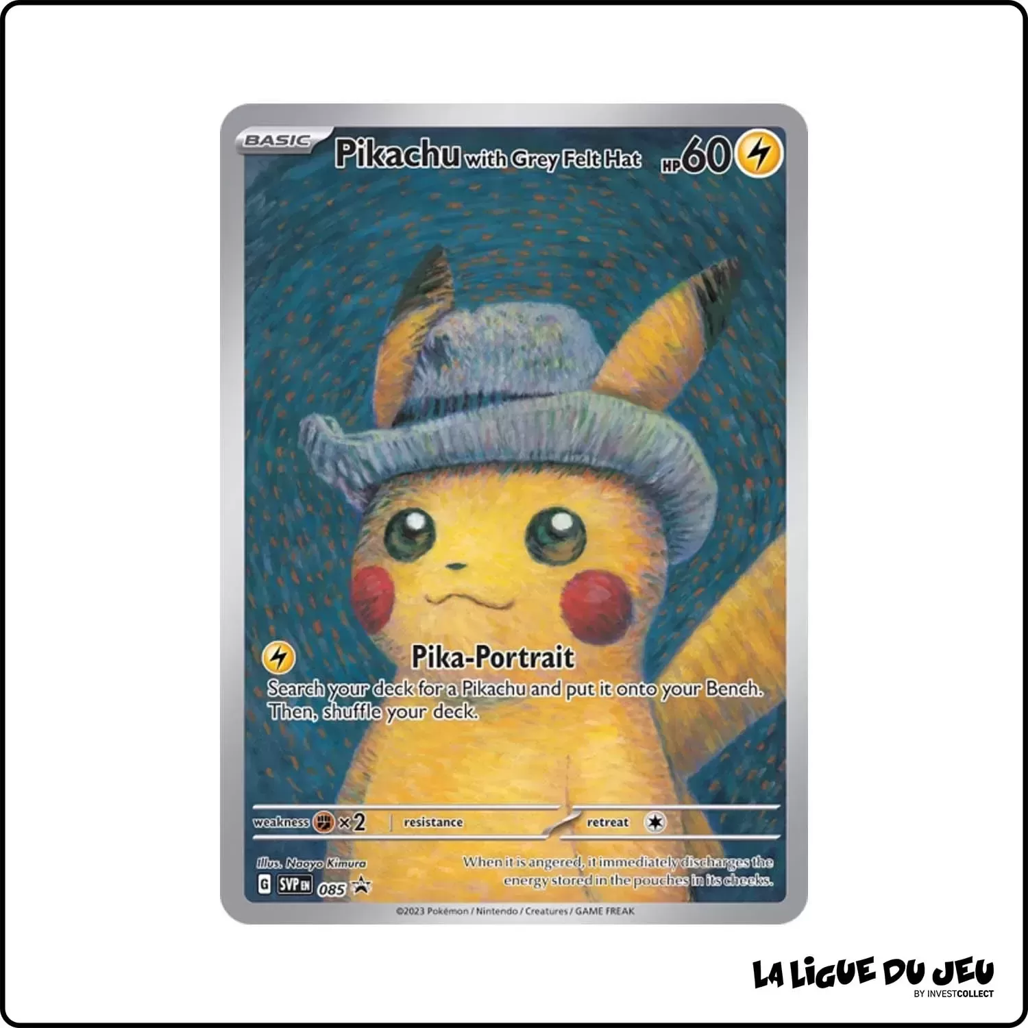 Promo - Pokemon - Écarlate et Violet Promo - Pikachu with Grey Felt Hat SV085