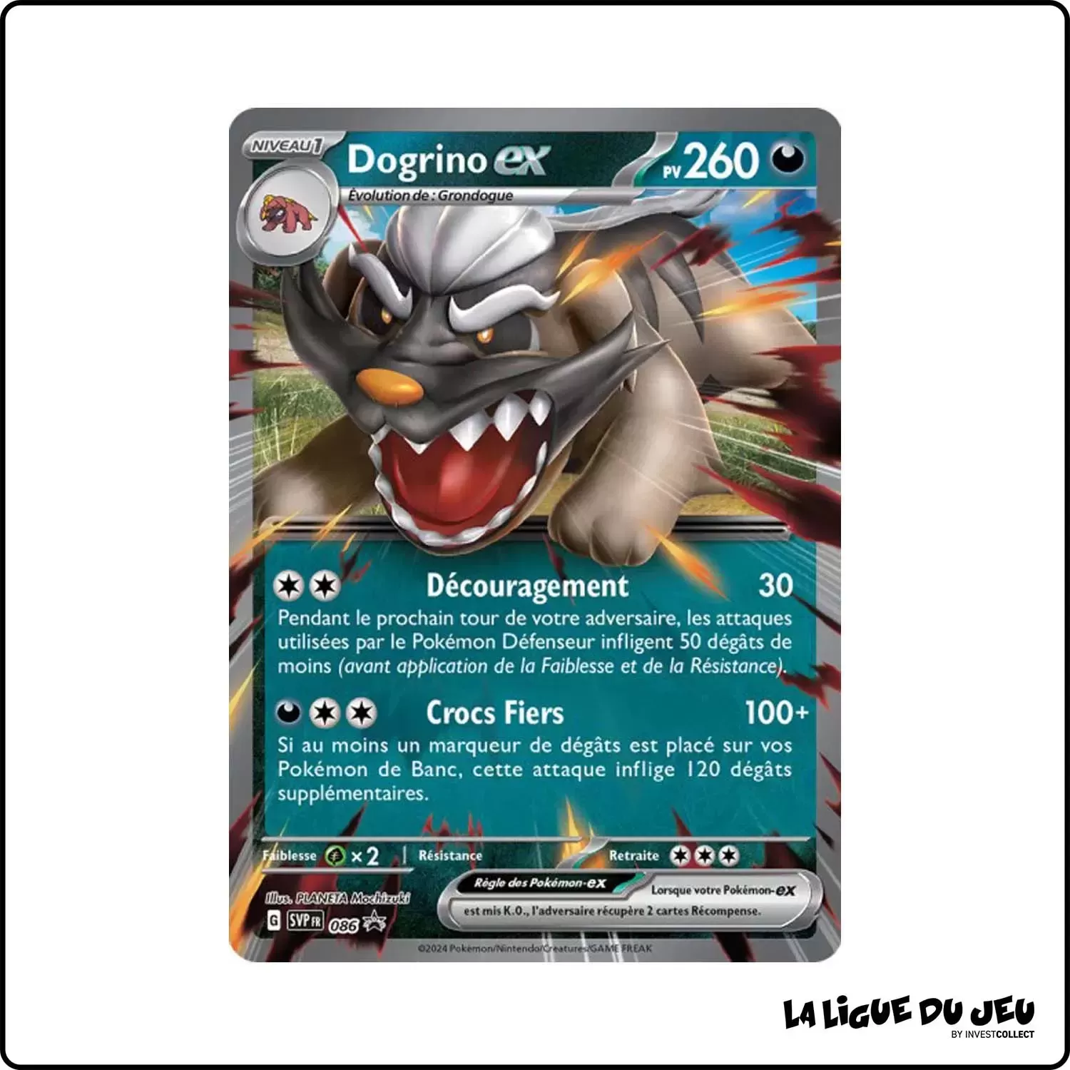 Promo - Pokemon - Écarlate et Violet Promo - Dogrino-ex SV086