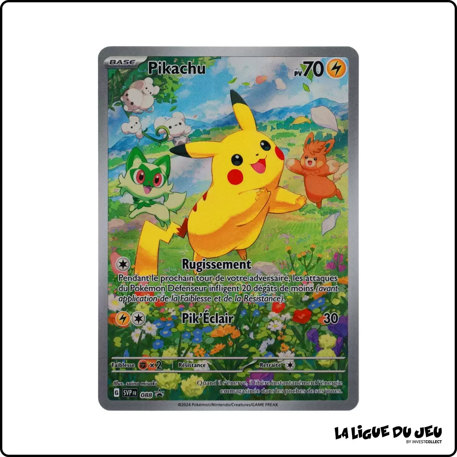 Promo - Pokemon - Écarlate et Violet Promo - Pikachu SV088