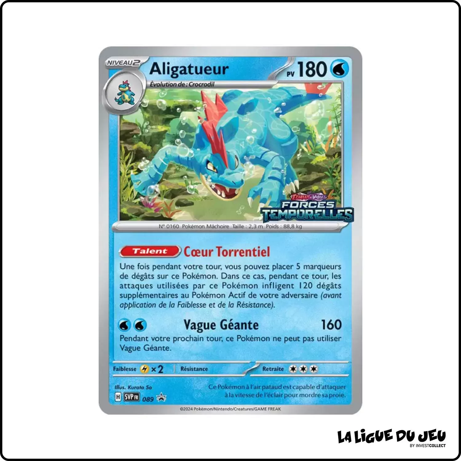 Promo - Pokemon - Écarlate et Violet Promo - Aligatueur SV089