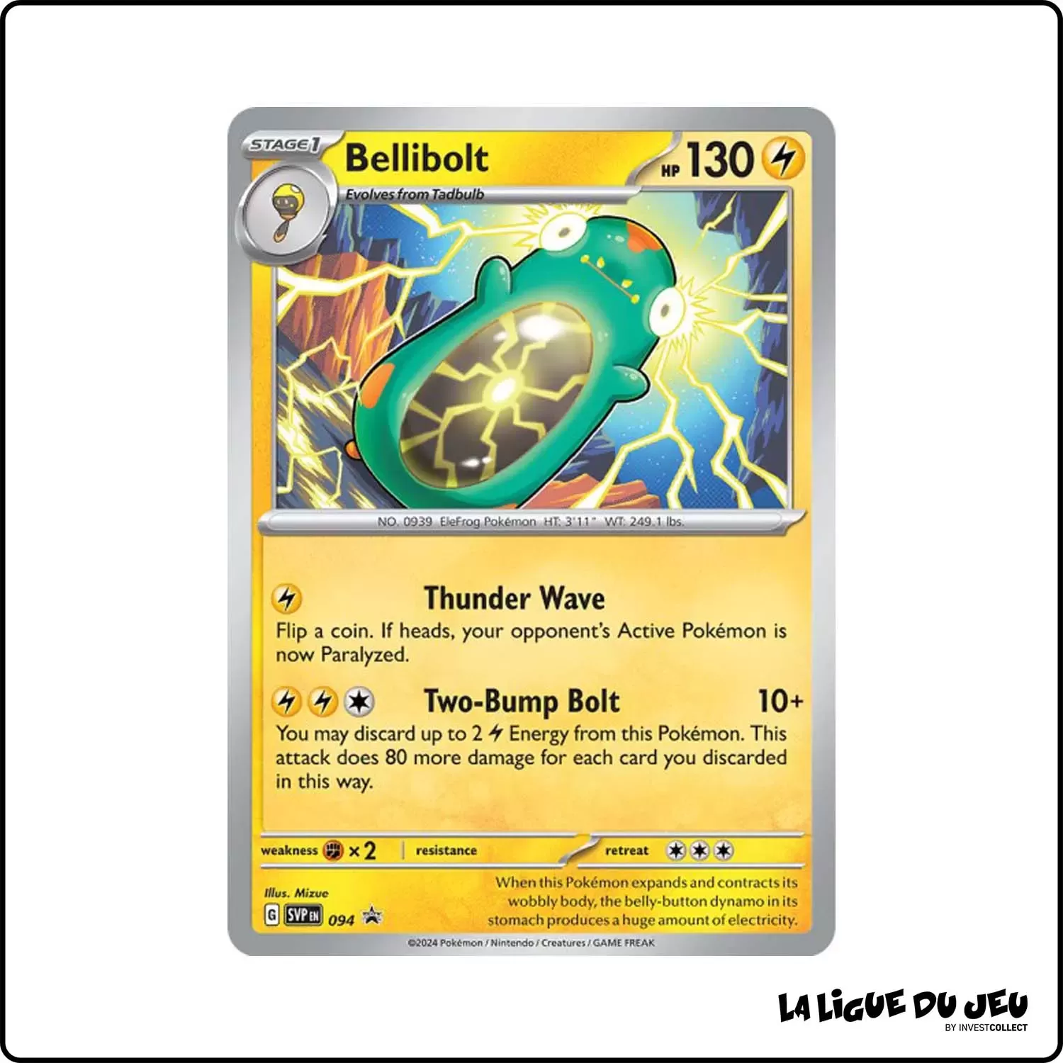 Promo - Pokemon - Écarlate et Violet Promo - Ampibidou SV094