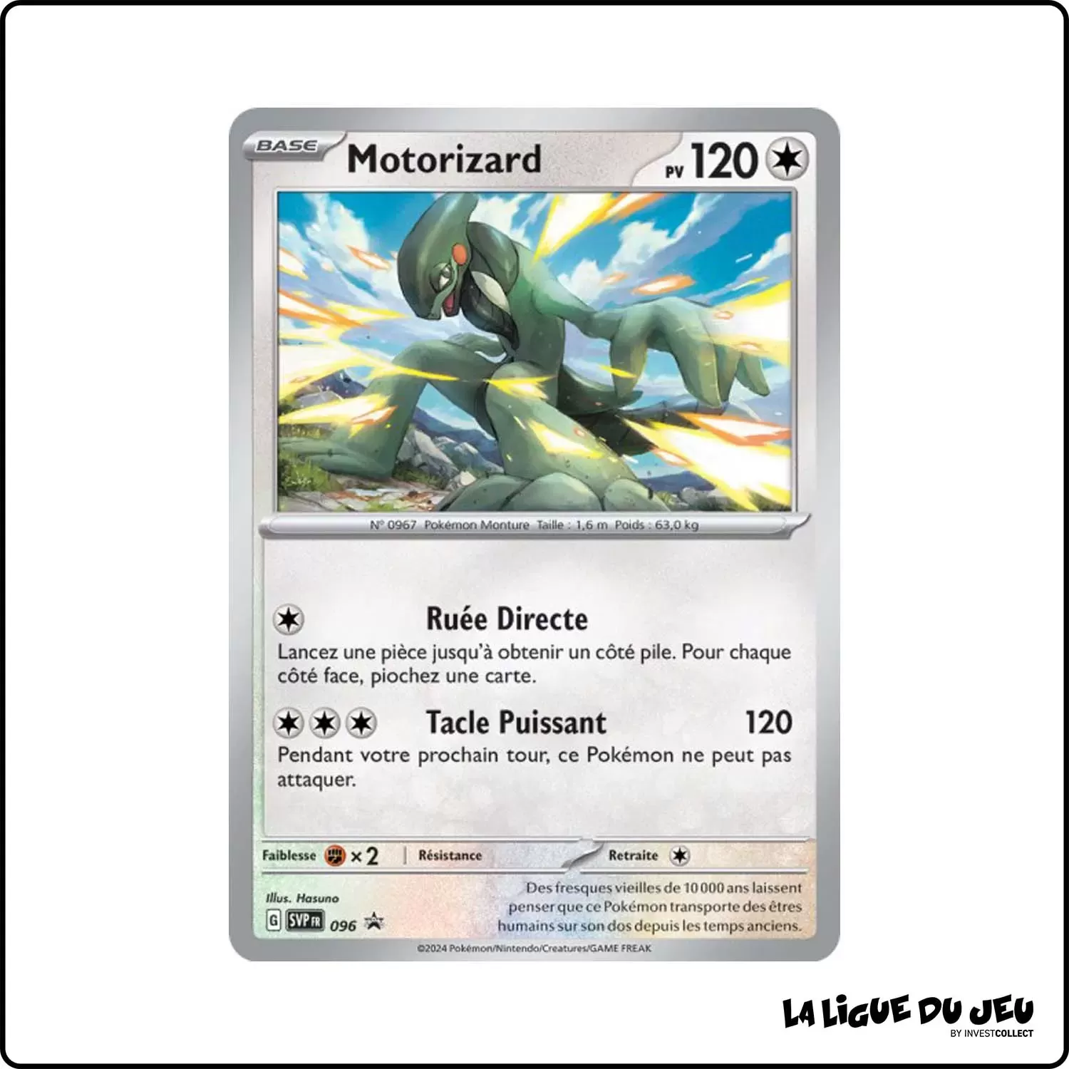 Promo - Pokemon - Écarlate et Violet Promo - Motorizard SV096