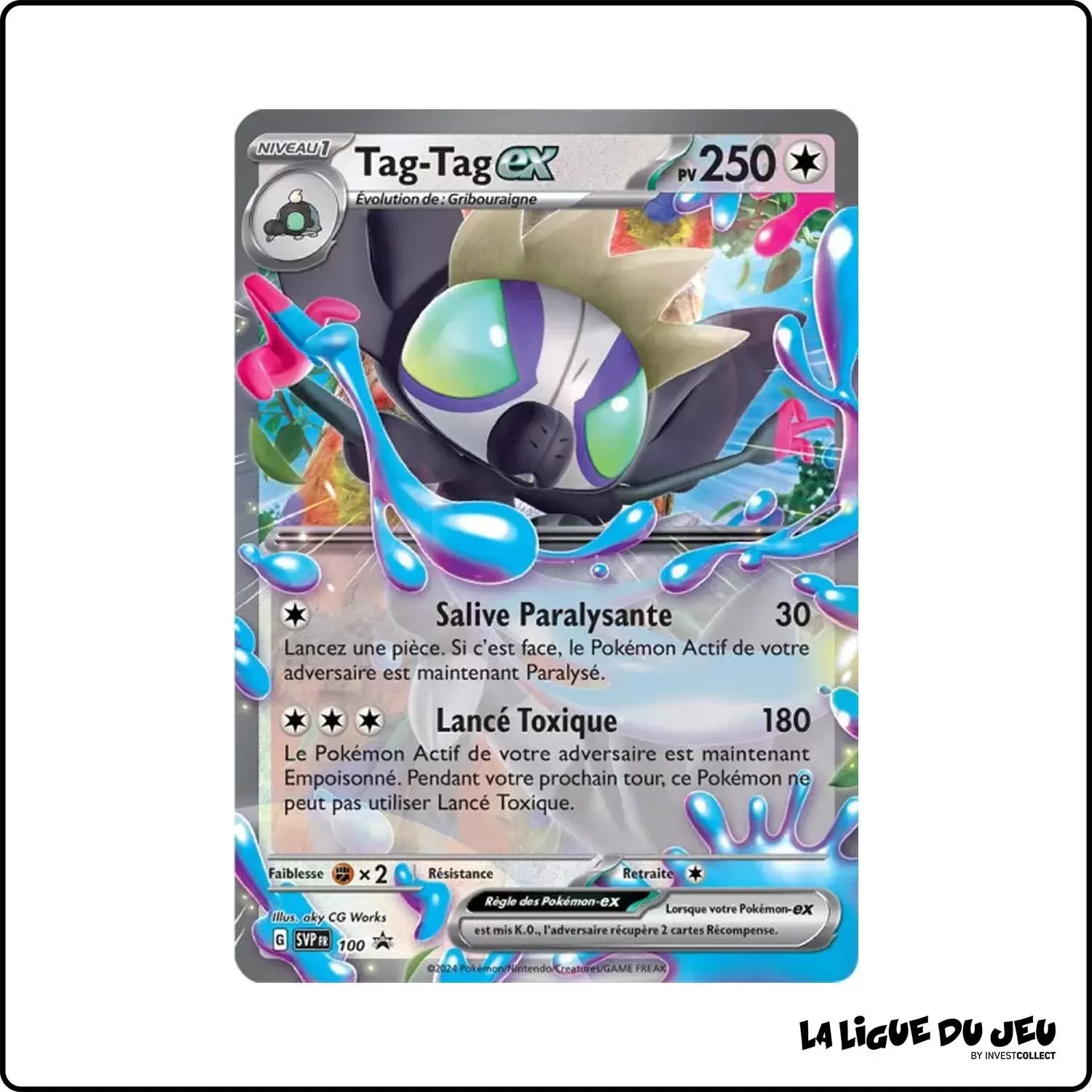 Promo - Pokemon - Écarlate et Violet Promo - Tag-Tag-ex SV100