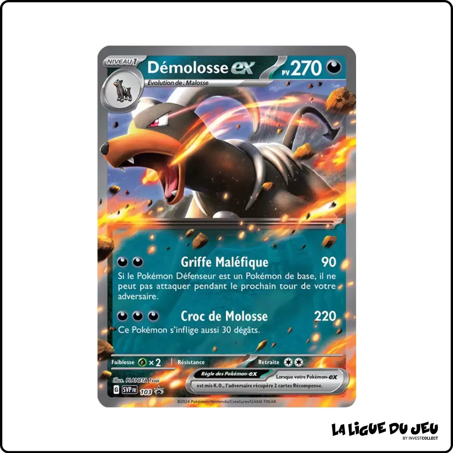 Promo - Pokemon - Écarlate et Violet Promo - Démolosse-ex SV103