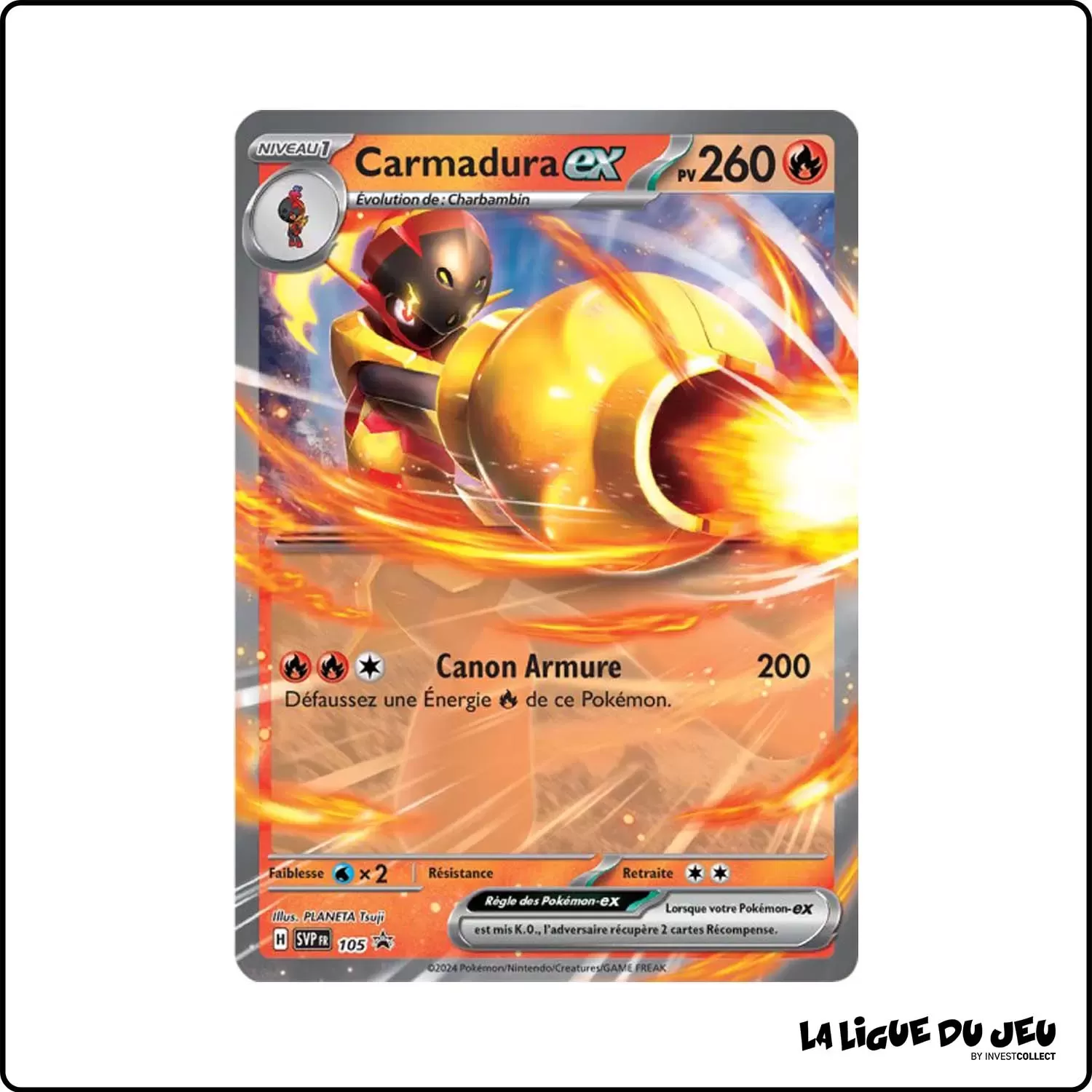 Promo - Pokemon - Écarlate et Violet Promo - Carmadura-ex SV105