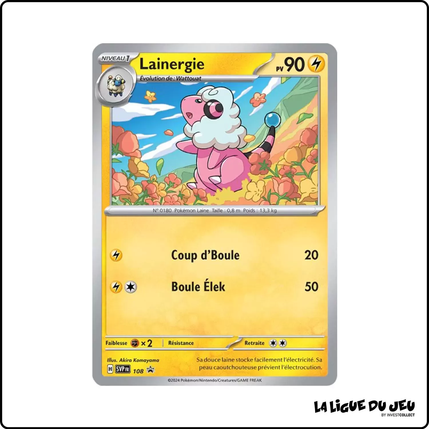 Promo - Pokemon - Écarlate et Violet Promo - Lainergie SV108