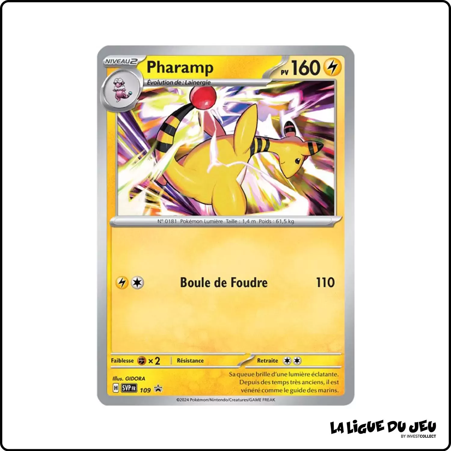 Promo - Pokemon - Écarlate et Violet Promo - Pharamp SV109