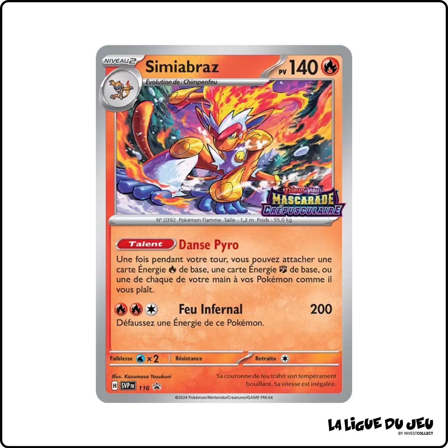 Promo - Pokemon - Écarlate et Violet Promo - Simiabraz SV116