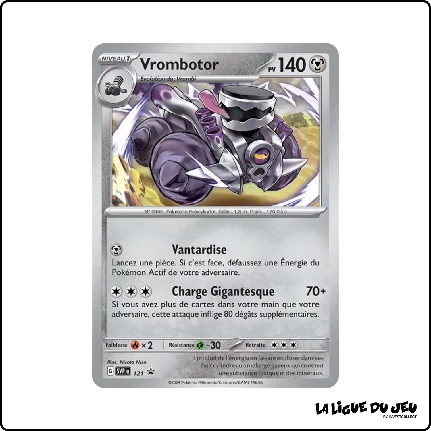 Promo - Pokemon - Écarlate et Violet Promo - Vrombotor SV121