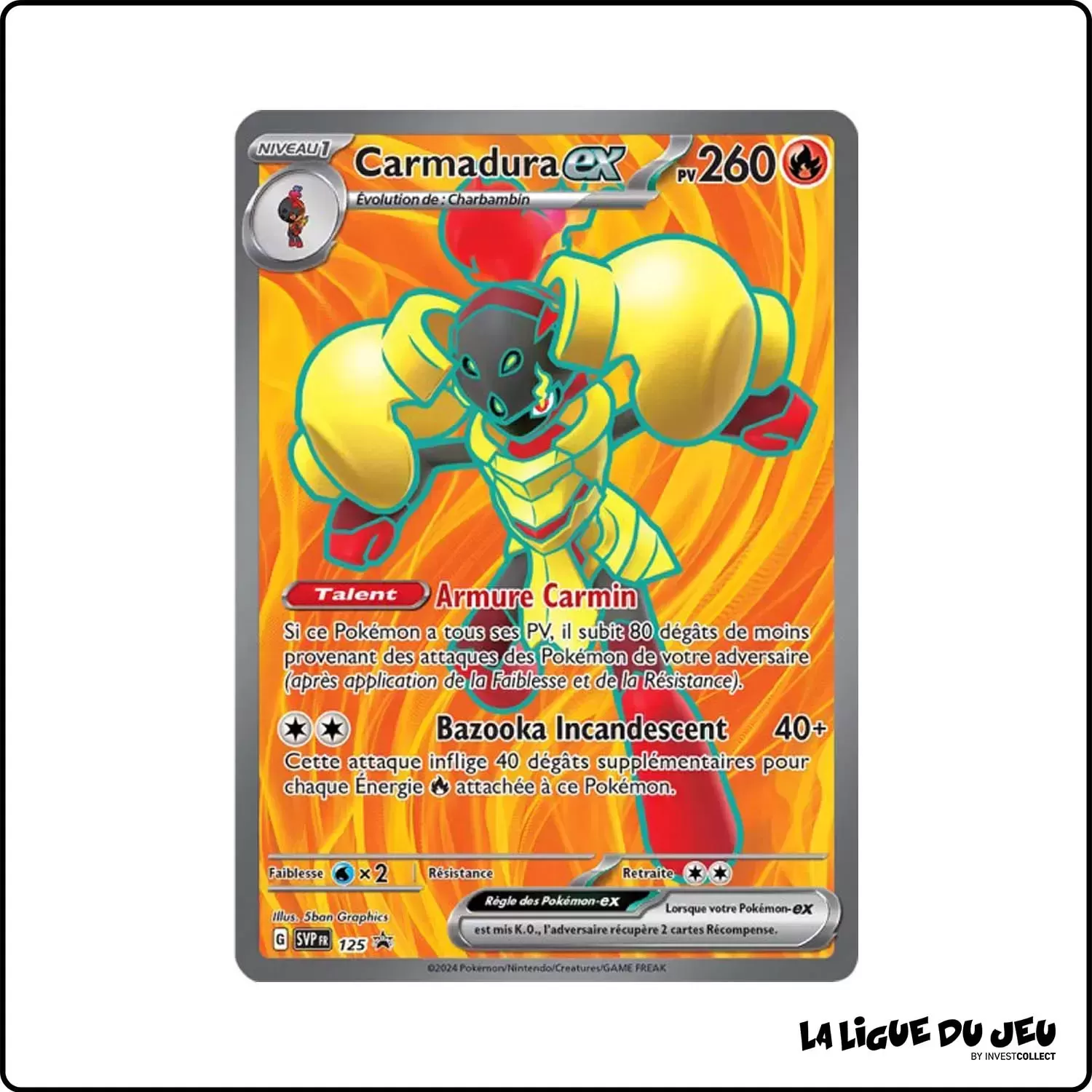 Promo - Pokemon - Écarlate et Violet Promo - Carmadura-ex SV125