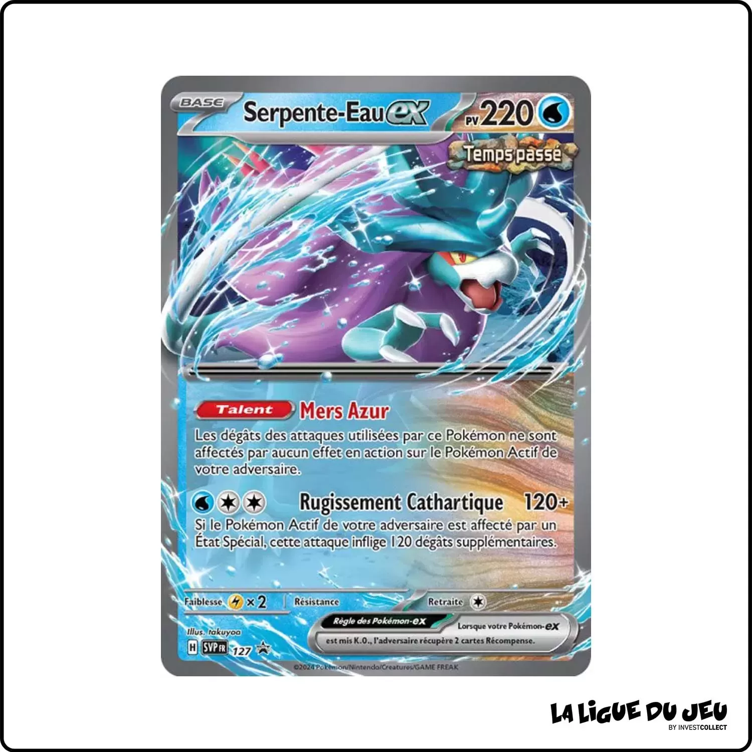 Promo - Pokemon - Écarlate et Violet Promo - Serpente-Eau-ex SV127