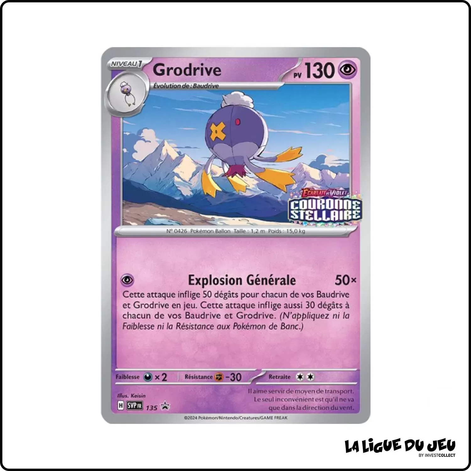 Promo - Pokemon - Écarlate et Violet Promo - Grodrive SV135