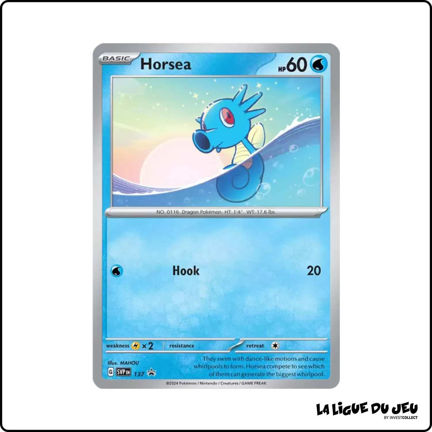 Promo - Pokemon - Écarlate et Violet Promo - Hypotrempe SV137