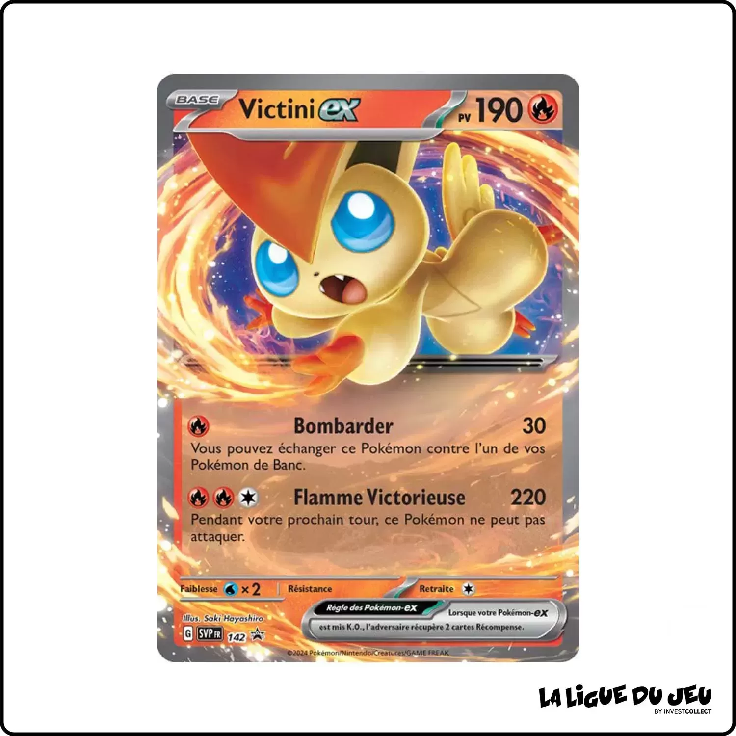 Promo - Pokemon - Écarlate et Violet Promo - Victini-ex SV142