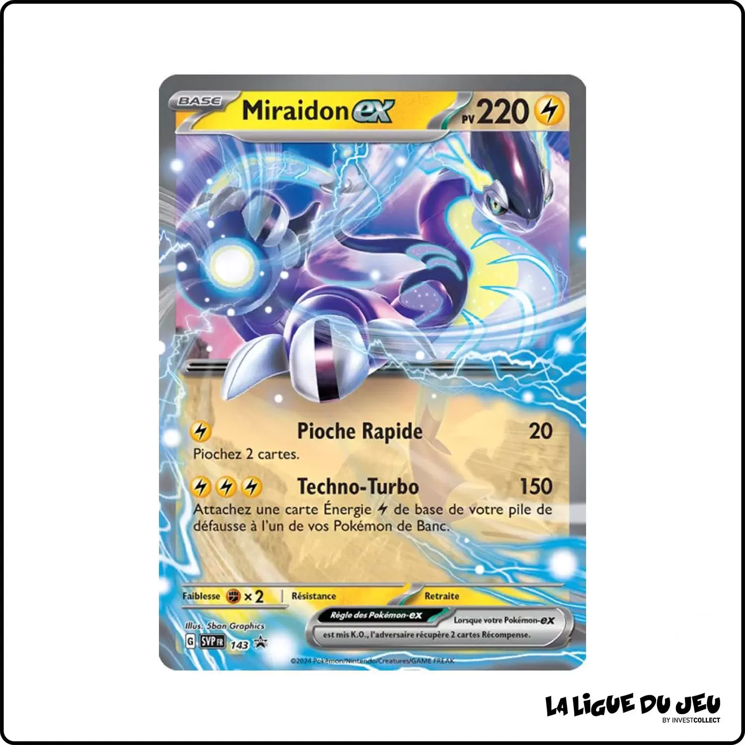 Promo - Pokemon - Écarlate et Violet Promo - Miraidon-ex SV143