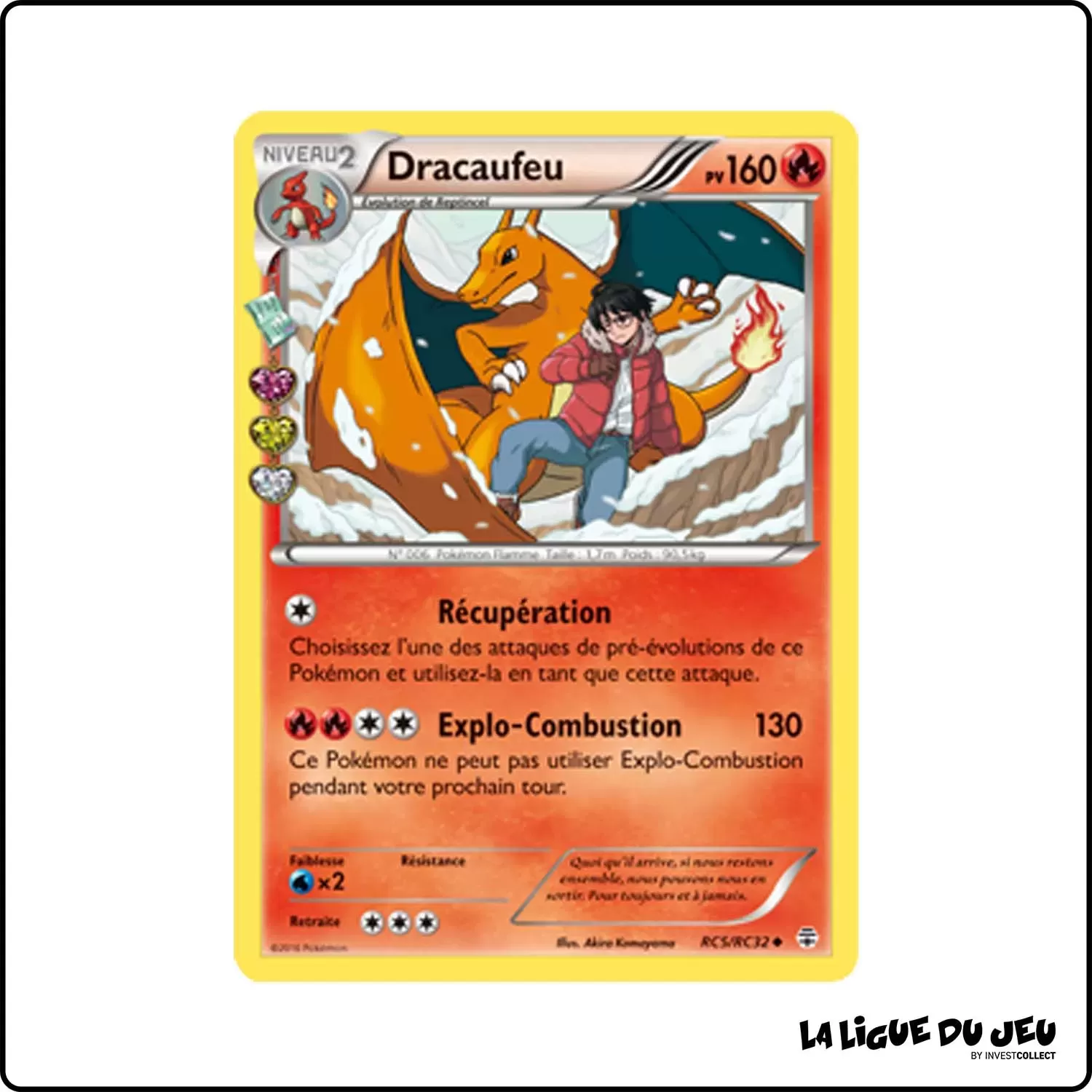 Peu commune - Pokemon - Générations - Dracaufeu RC5/RC32 Pokemon Company - 1