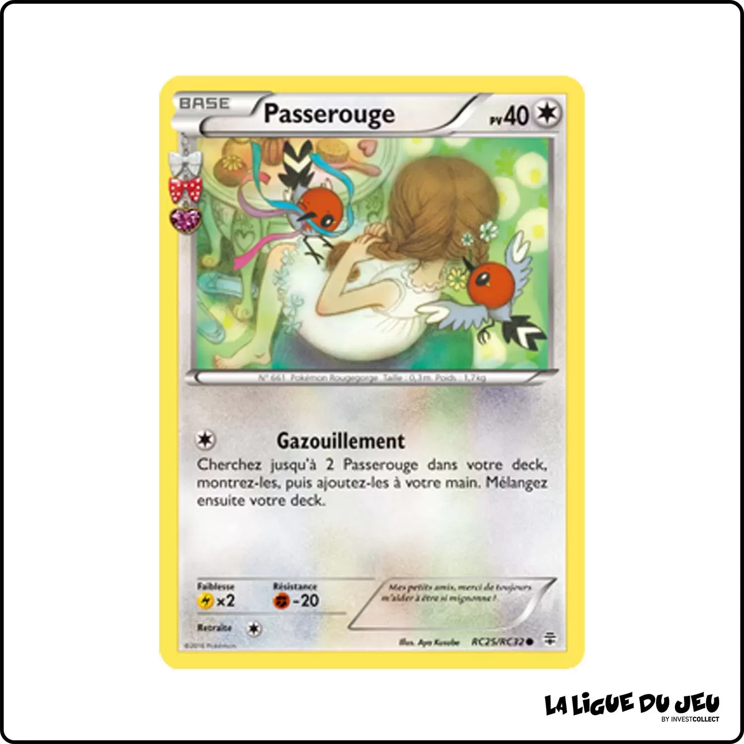 Commune - Pokemon - Générations - Passerouge RC25/RC32 Pokemon Company - 1