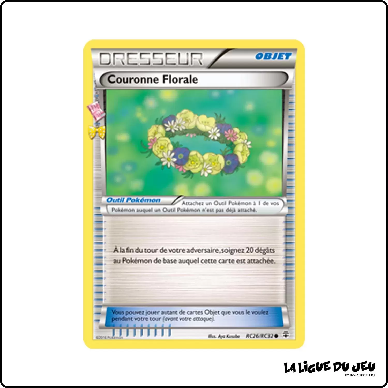 Commune - Pokemon - Générations - Couronne Florale RC26/RC32 Pokemon Company - 1