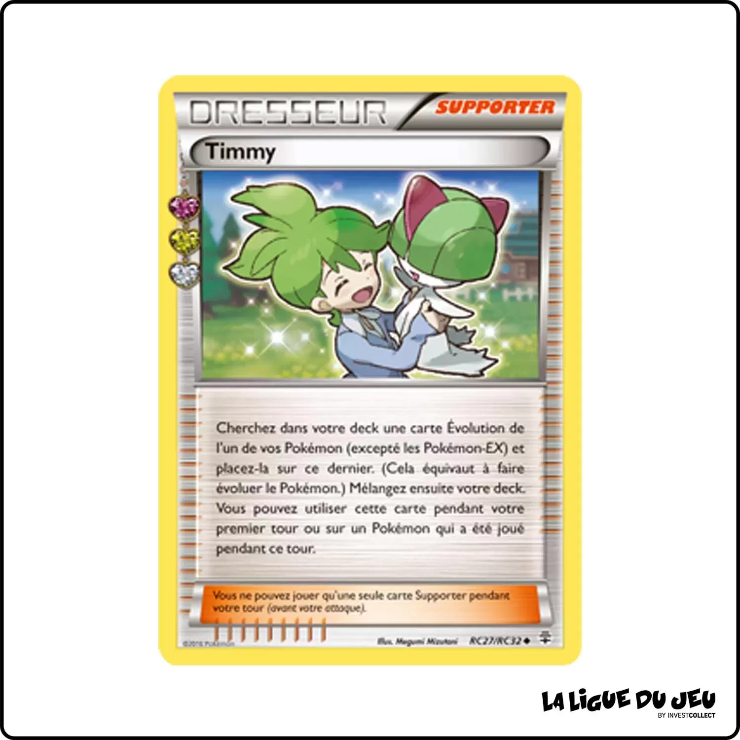 Peu commune - Pokemon - Générations - Timmy RC27/RC32 Pokemon Company - 1