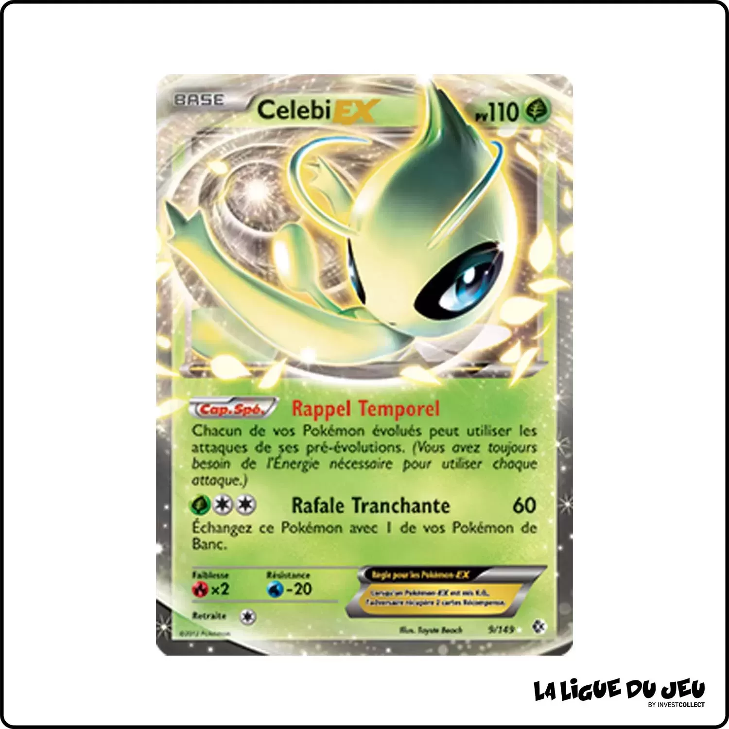 Ultra - Pokemon - Frontières Franchies - Celebi-EX 9/149 Pokemon Company - 1