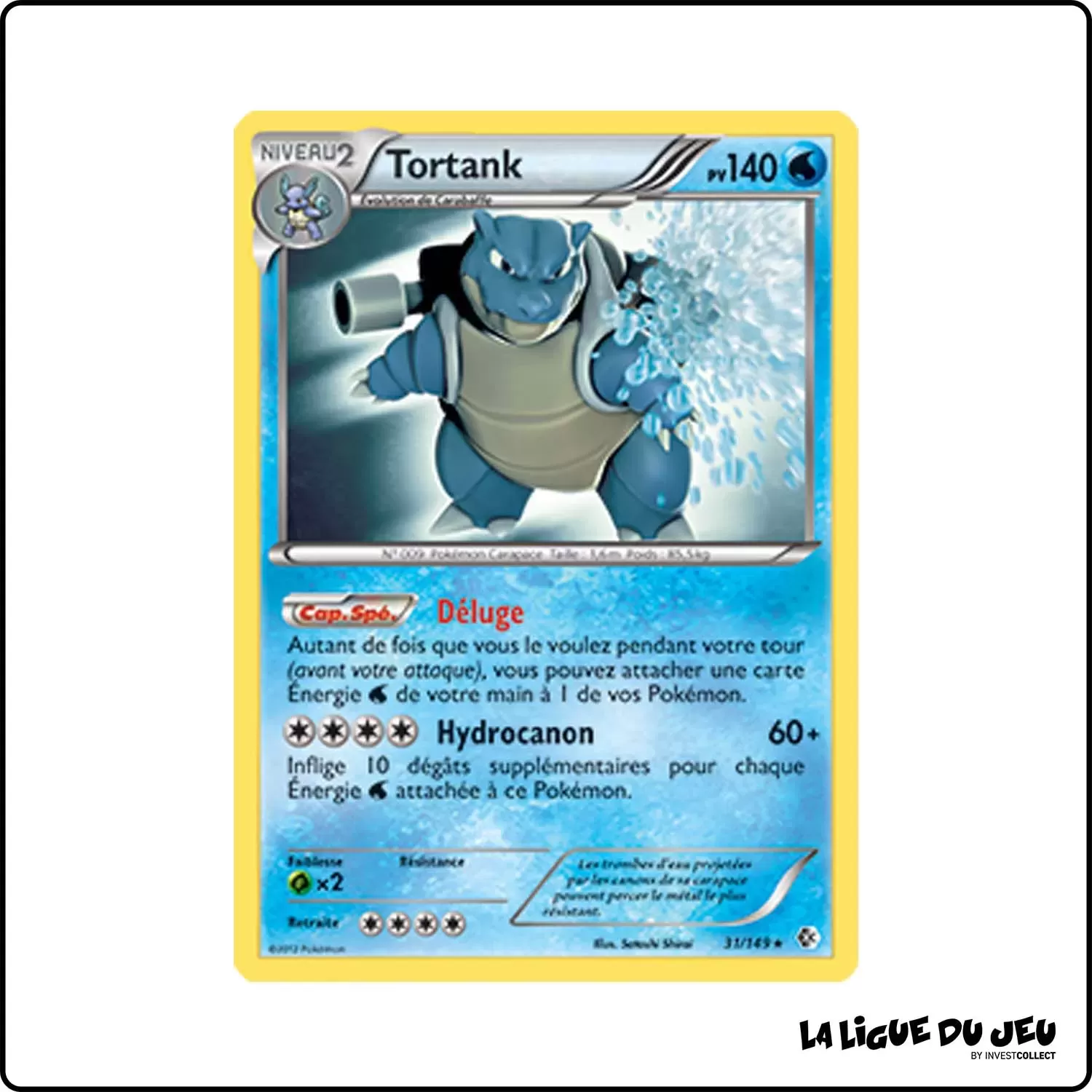 Holo - Pokemon - Frontières Franchies - Tortank 31/149 Pokemon Company - 1