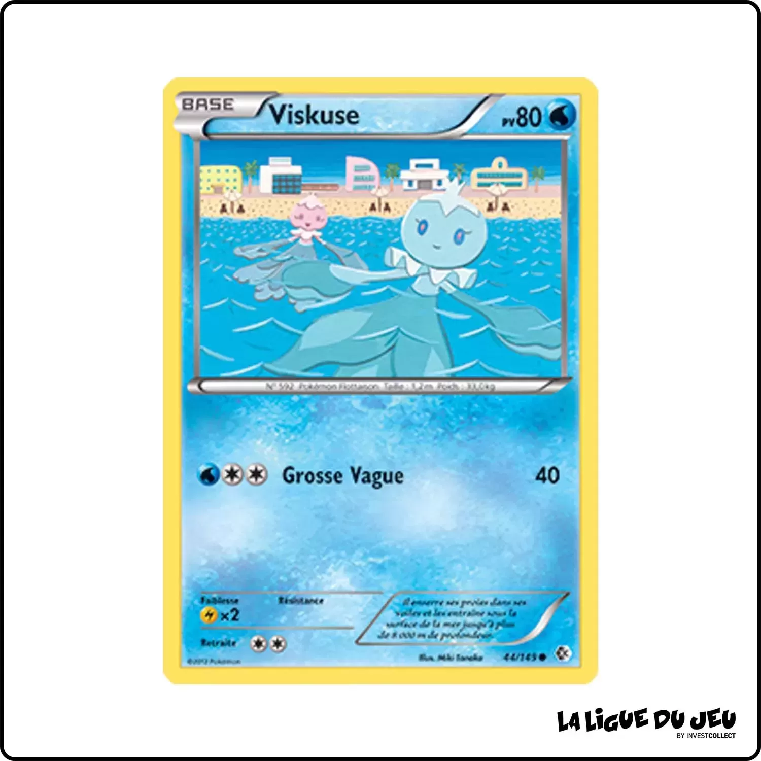 Commune - Pokemon - Frontières Franchies - Viskuse 44/149 Pokemon Company - 1