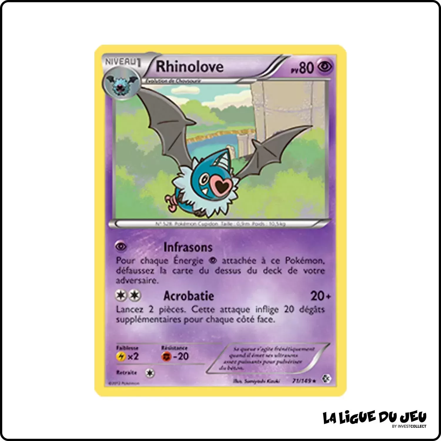 Rare - Pokemon - Frontières Franchies - Rhinolove 71/149 Pokemon Company - 1