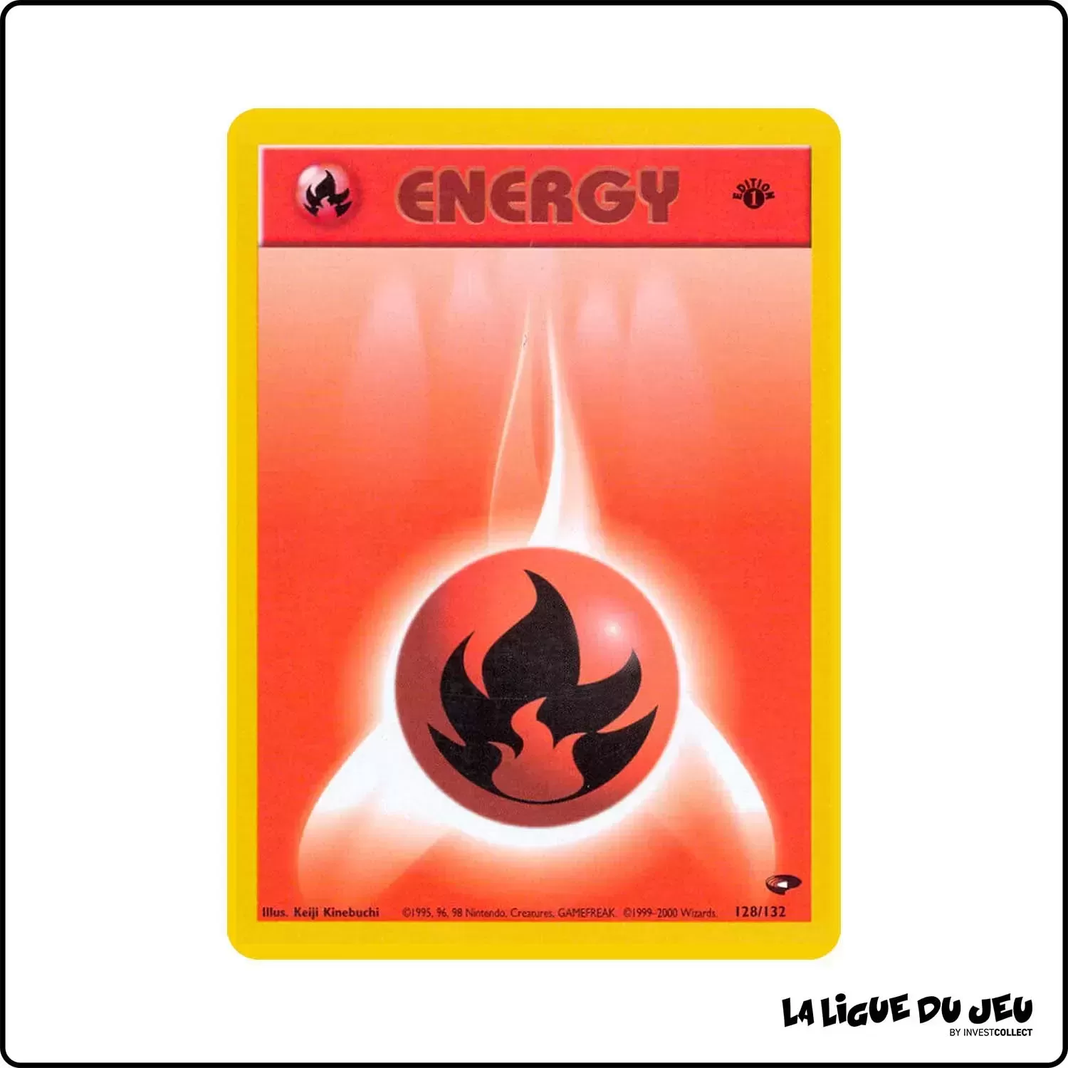 Commune - Pokemon - Gym Challenge - Fire Energy 128/132 Wizards - 1