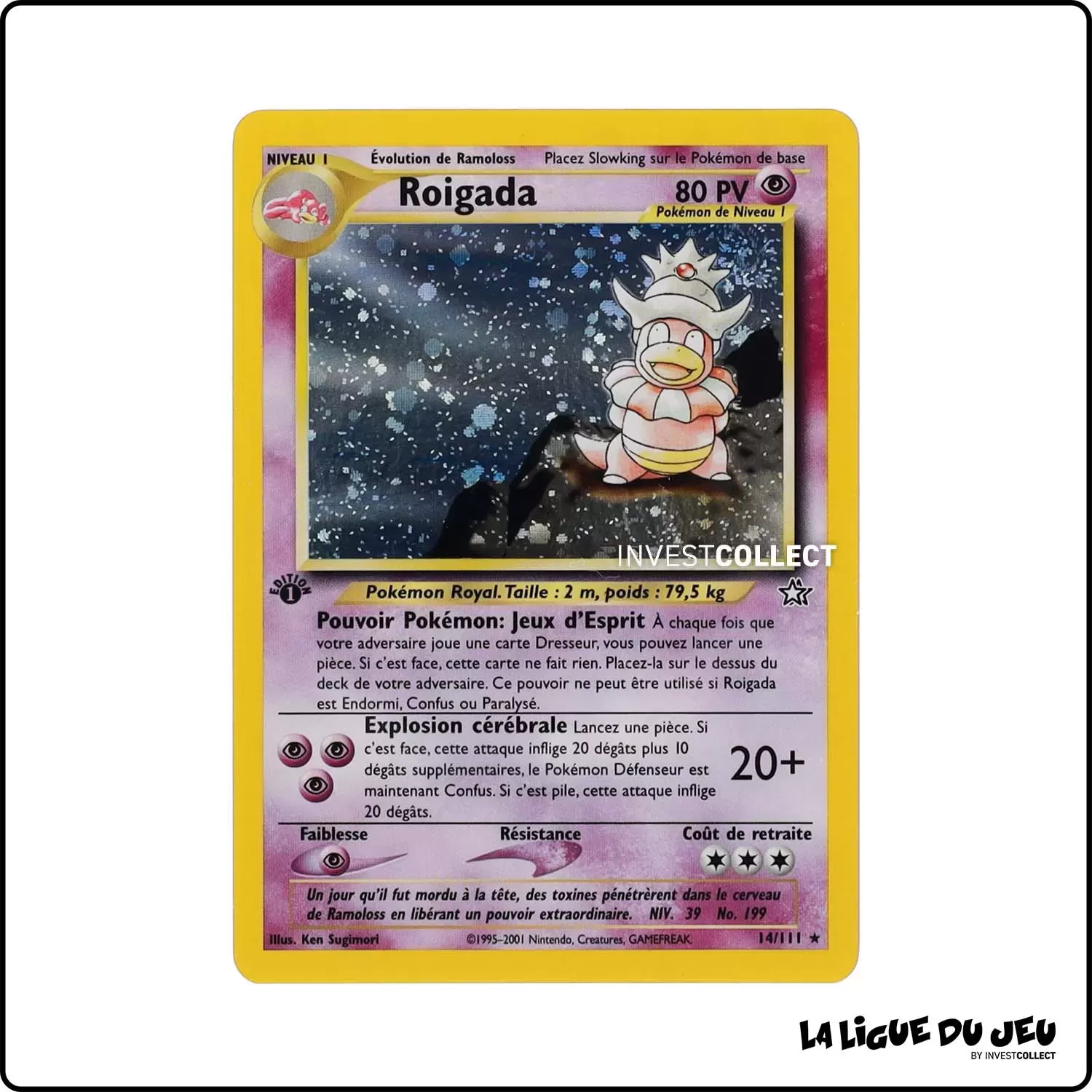 Holo - Pokemon - Neo Genesis - Roigada 14/111 Wizards - 1