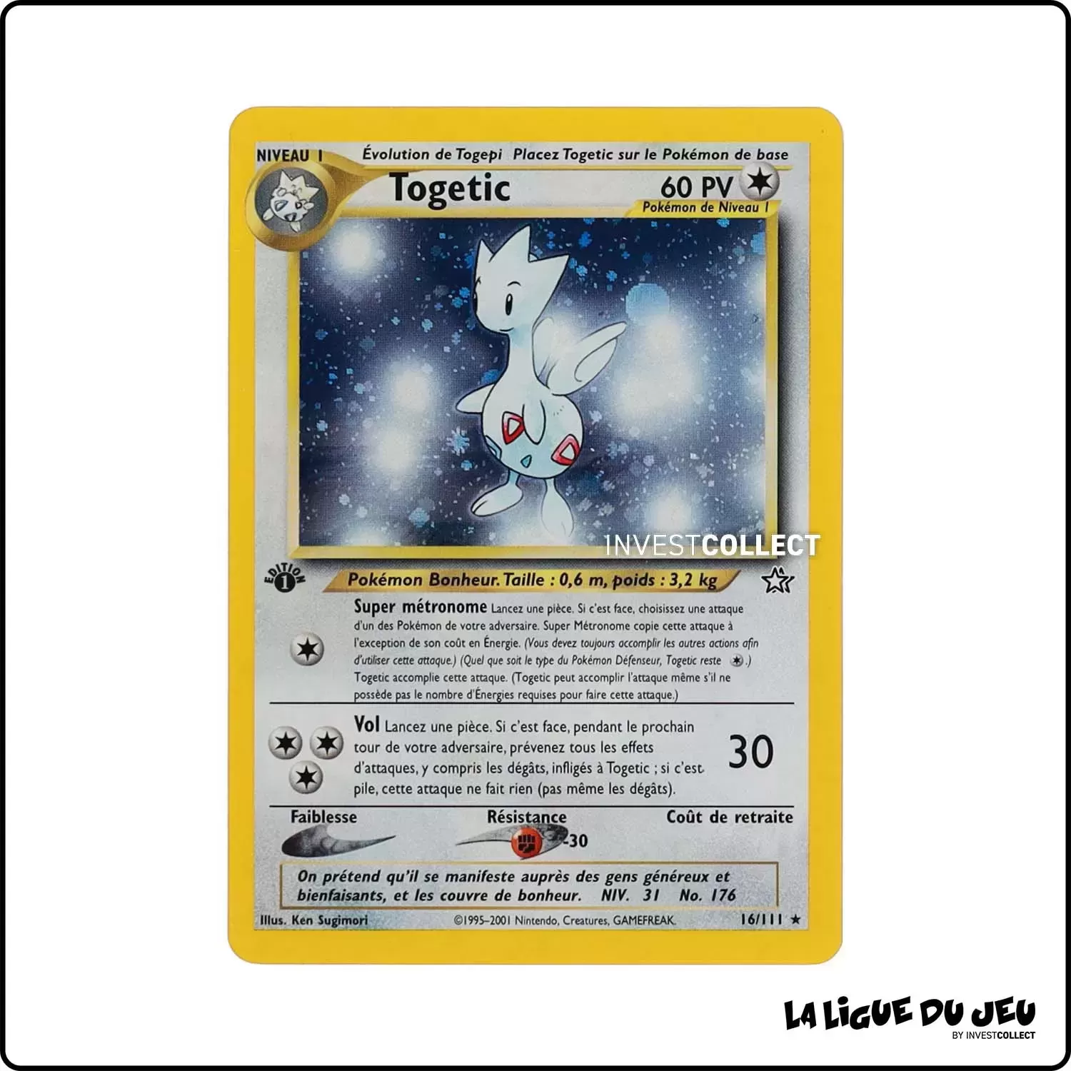 Holo - Pokemon - Neo Genesis - Togetic 16/111 Wizards - 1