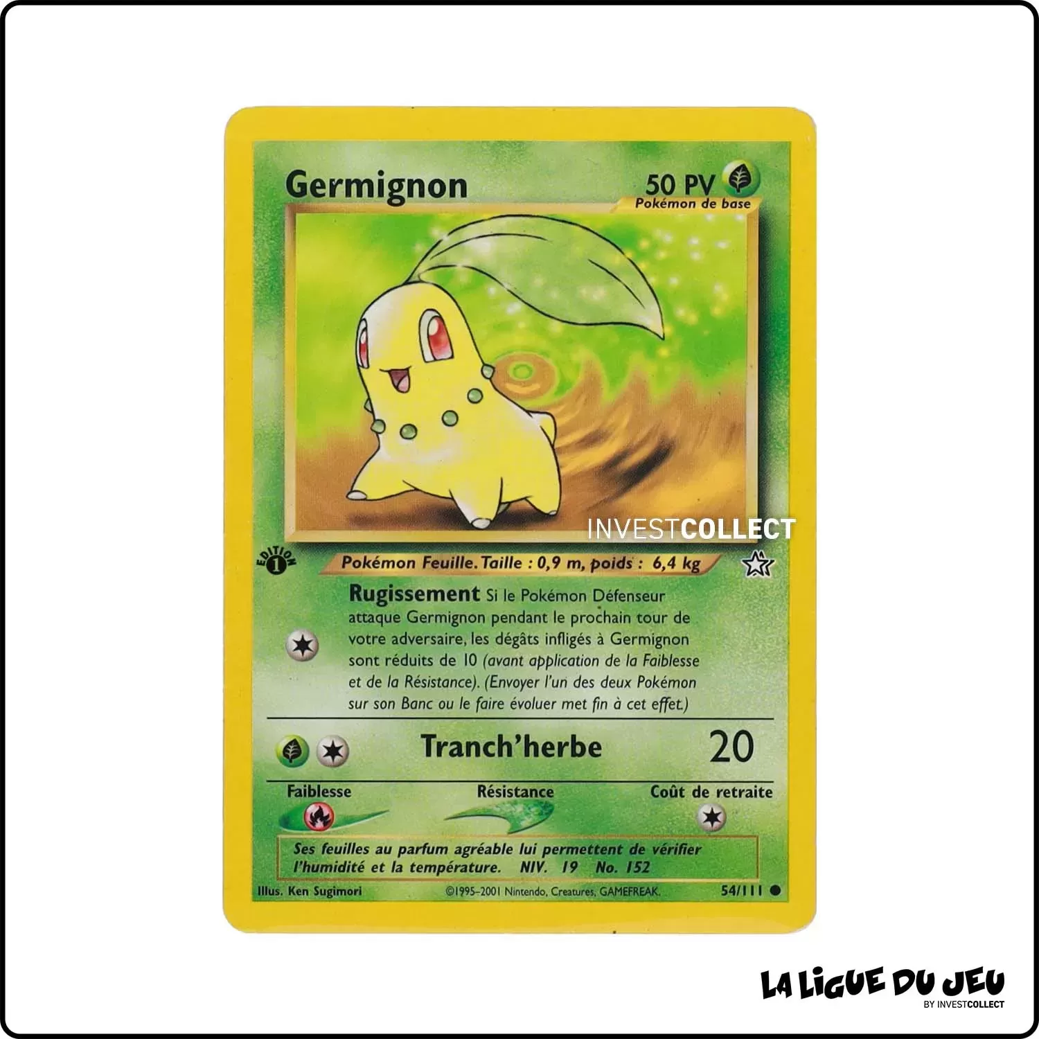 Commune - Pokemon - Neo Genesis - Germignon 54/111 Wizards - 1