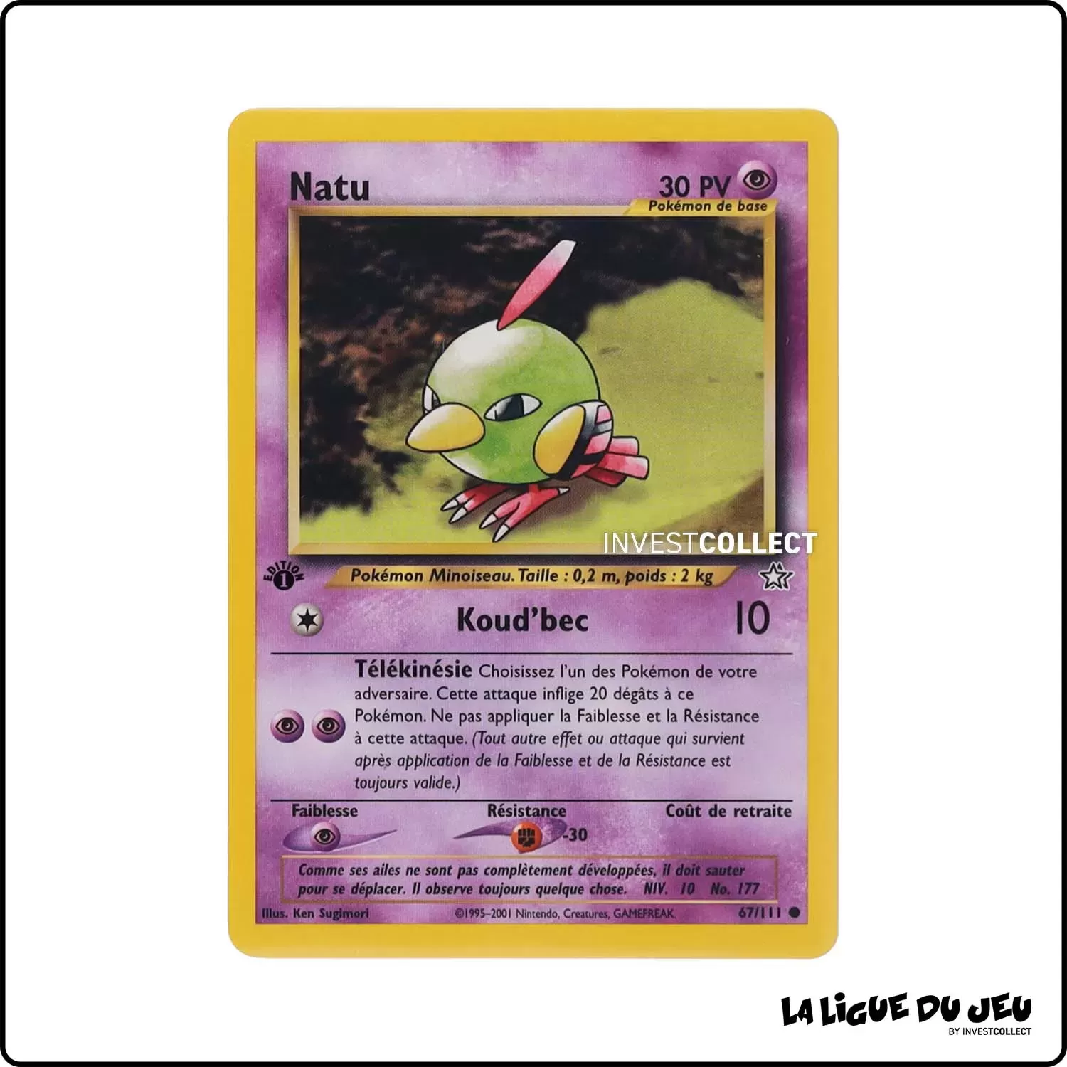 Commune - Pokemon - Neo Genesis - Natu 67/111 Wizards - 1