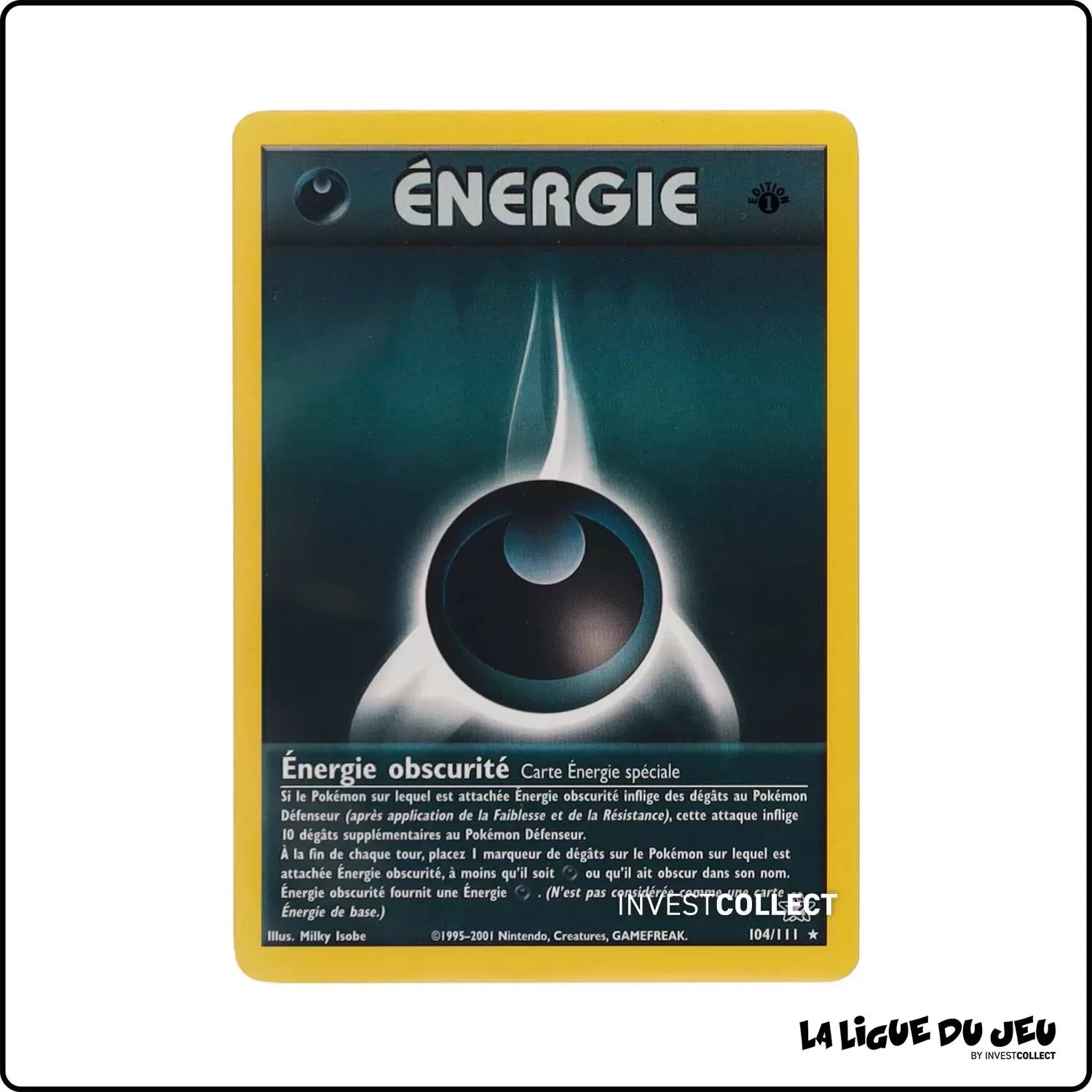 Rare - Pokemon - Neo Genesis - Énergie obscurité 104/111