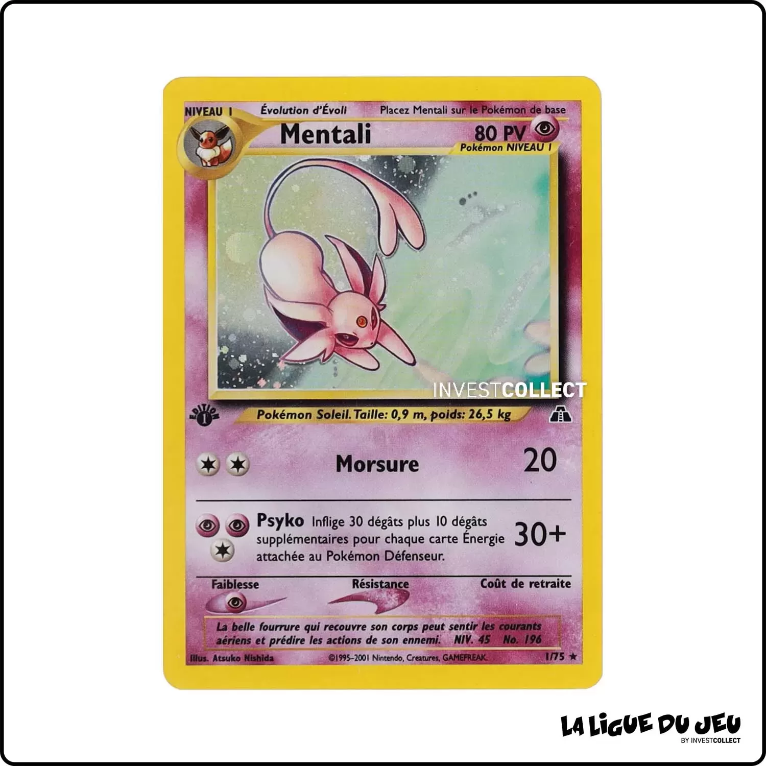 Holo - Pokemon - Neo Discovery - Mentali 1/75