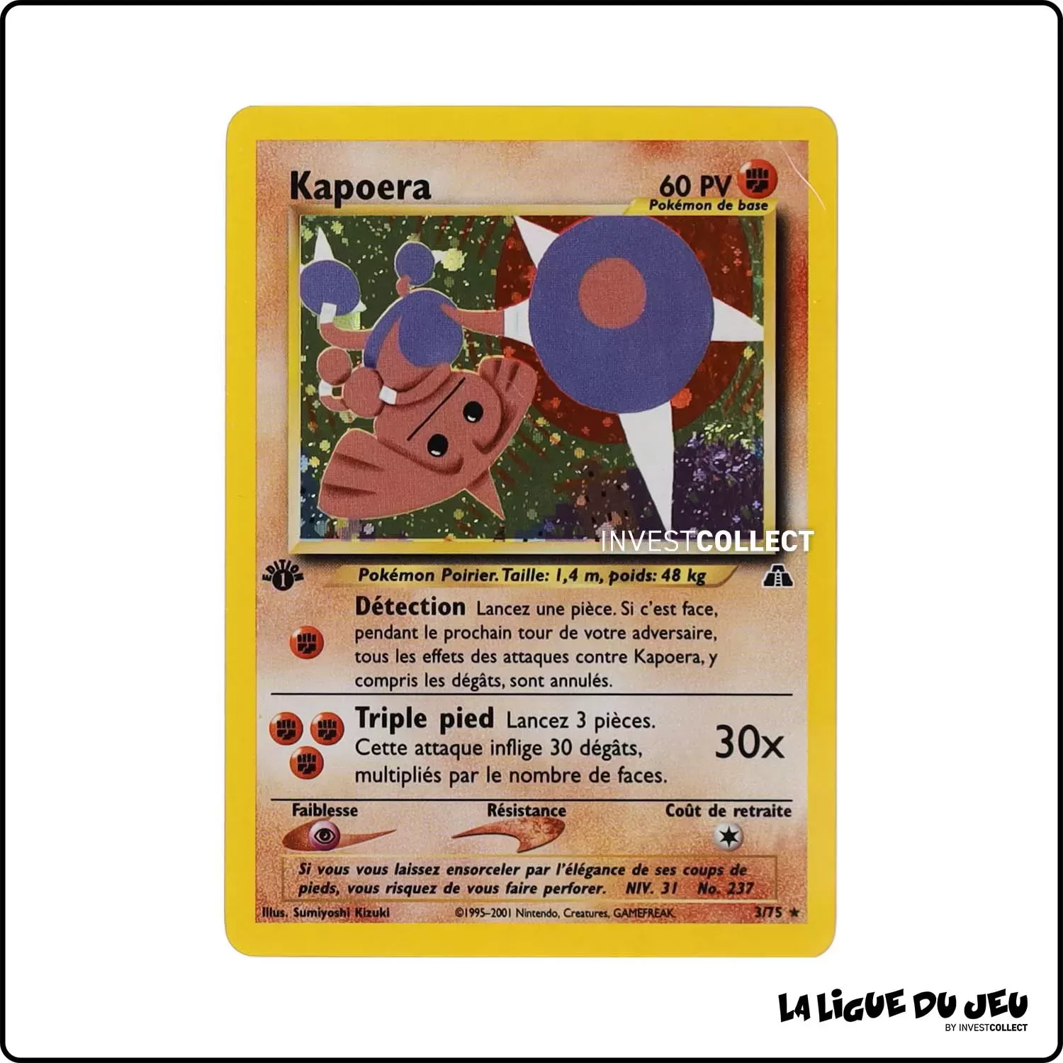 Holo - Pokemon - Neo Discovery - Kapoera 3/75