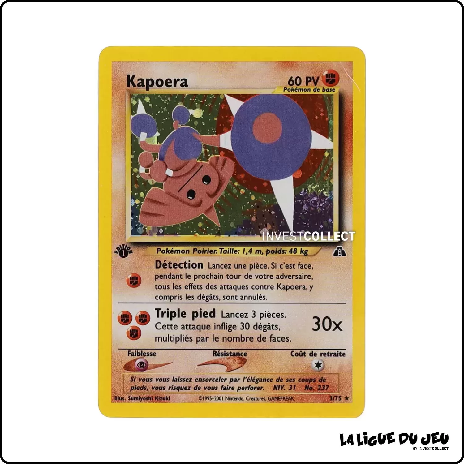 Holo - Pokemon - Neo Discovery - Kapoera 3/75